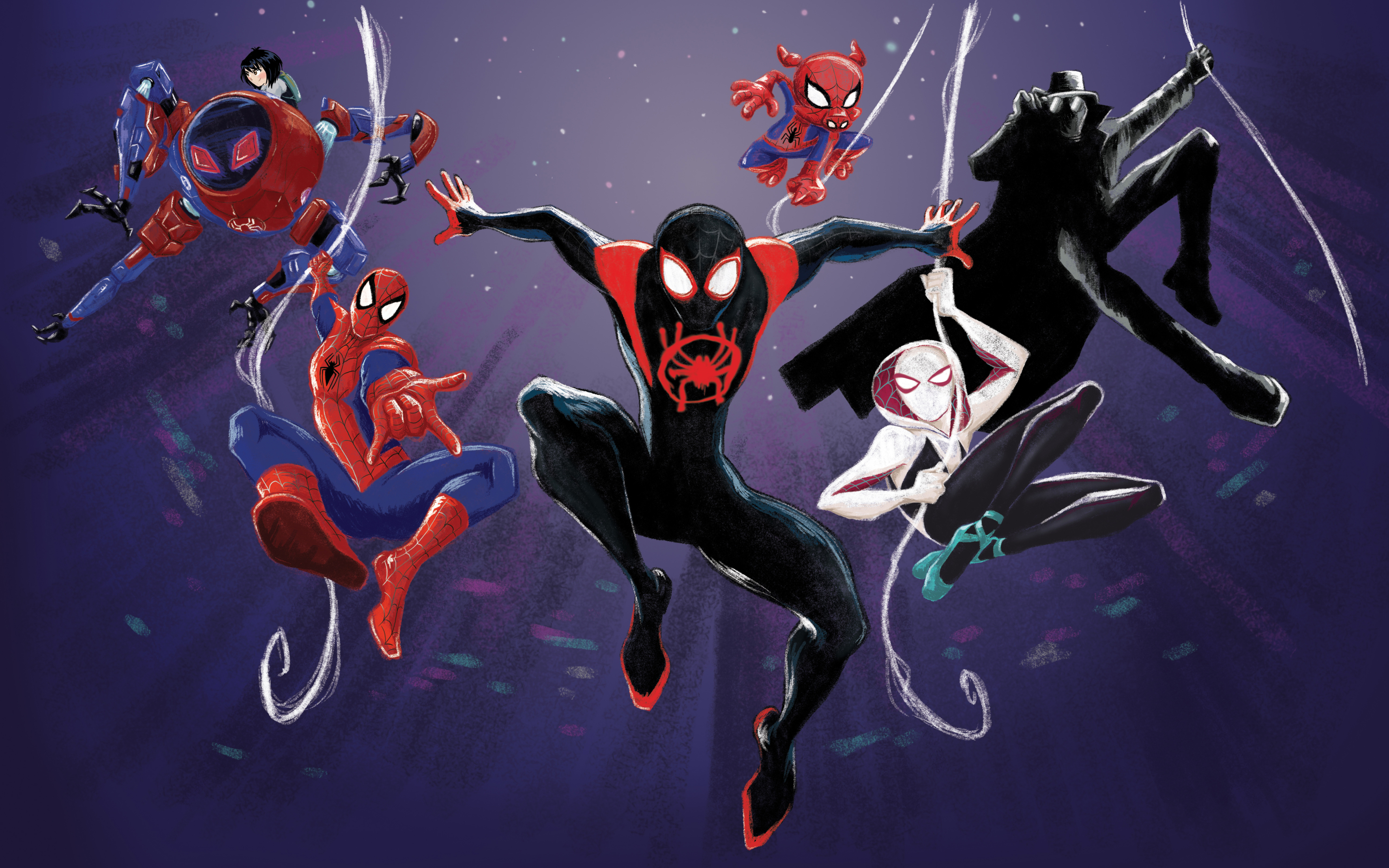 2880x1800 Into The Spider-Verse 2 Art Macbook Pro Retina Wallpaper, HD  Movies 4K Wallpapers, Images, Photos and Background - Wallpapers Den