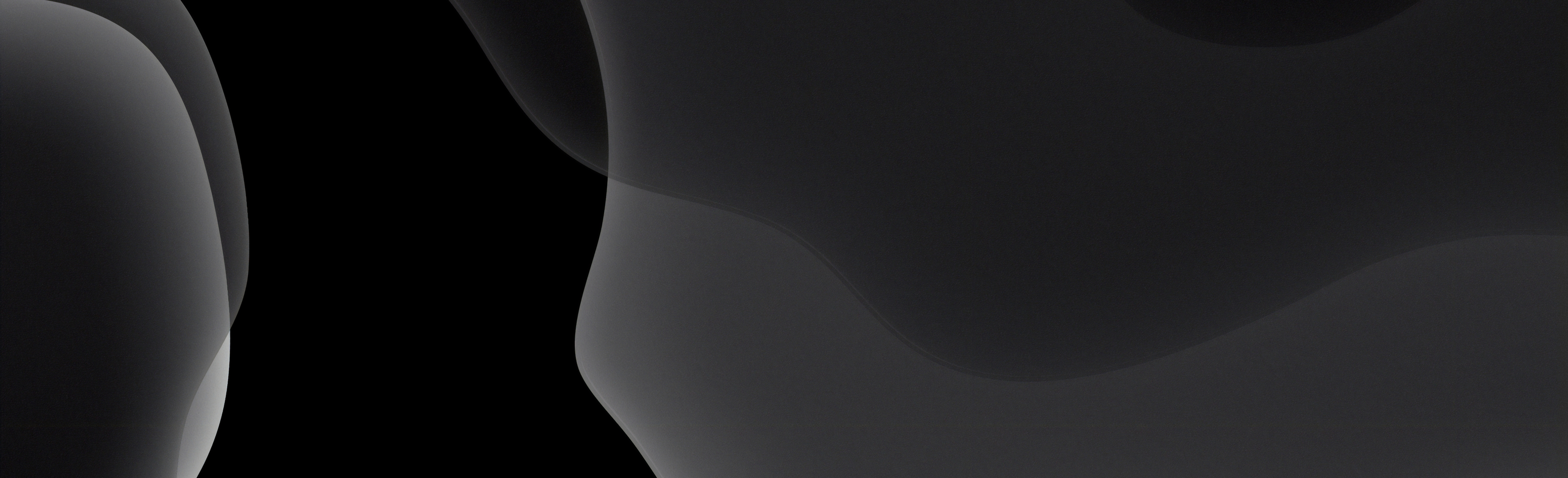 3540x1080 Resolution iOS 13 Black Dark 3540x1080 Resolution Wallpaper — free download