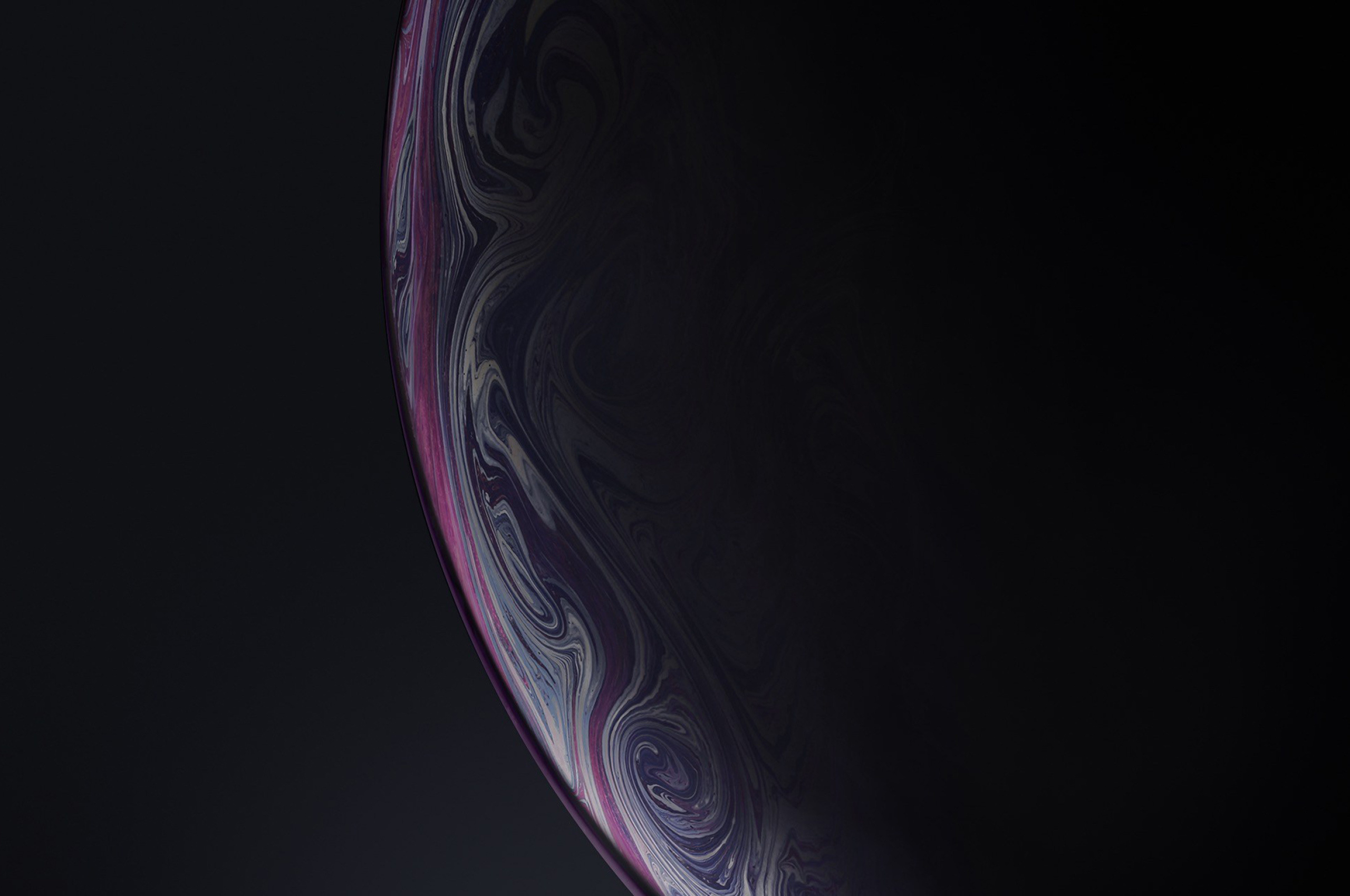 Iphone XS Sphere Bubble Artwork (2560x1700) Resolution Wallpaper.