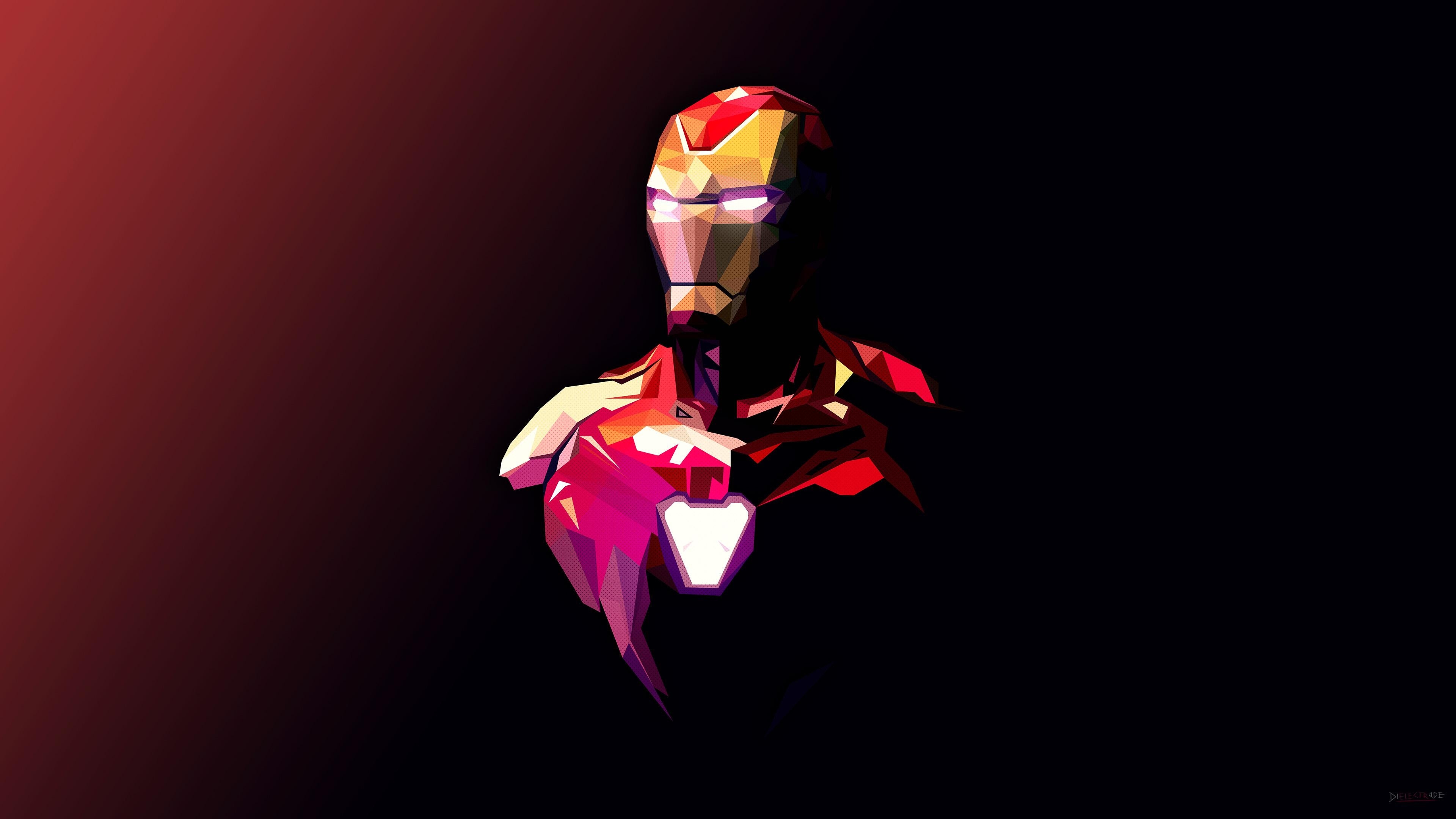 Iron Man Avenger Illustration Wallpaper, HD Artist 4K Wallpapers