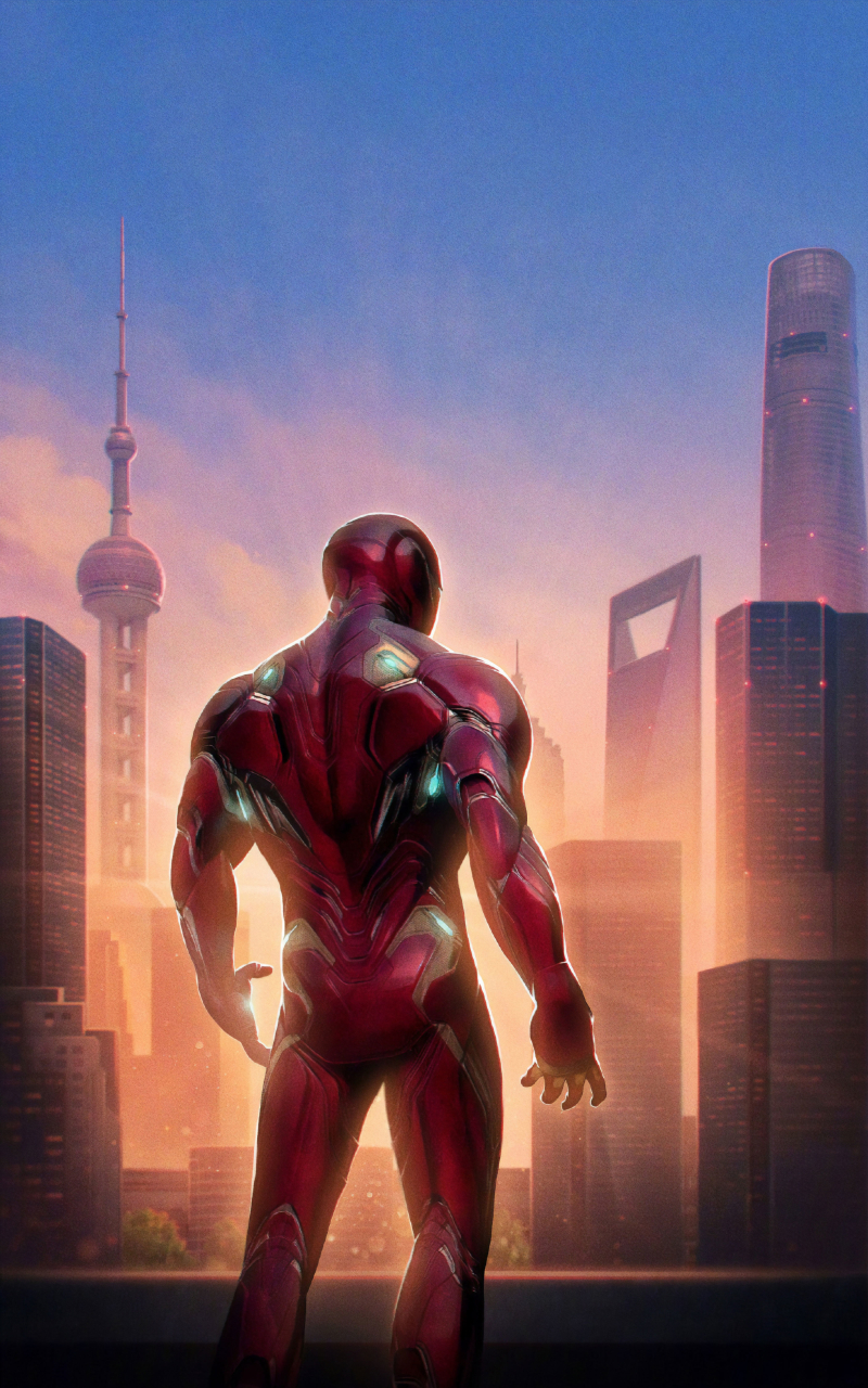 800x1280 Iron Man Avengers Endgame Nexus 7,Samsung Galaxy ...
