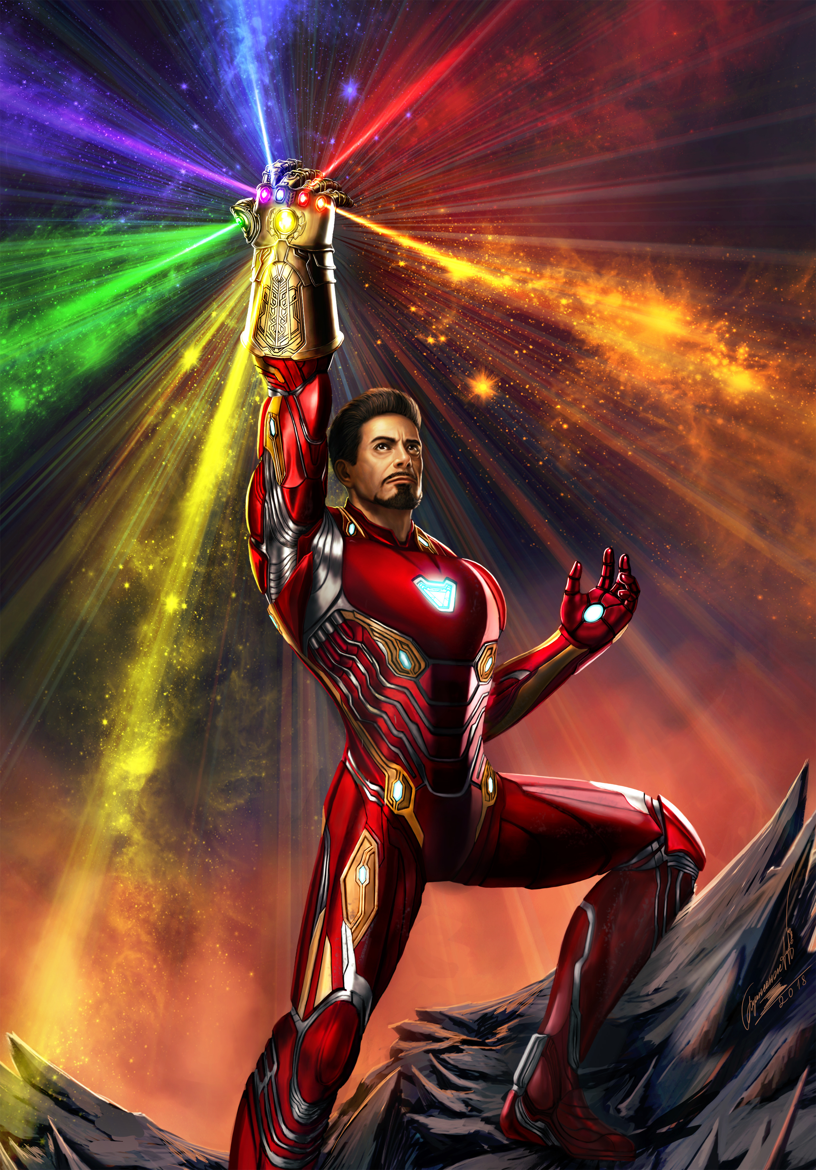 Iron Man Infinity Gauntlet Wallpaper, HD Movies 4K ...