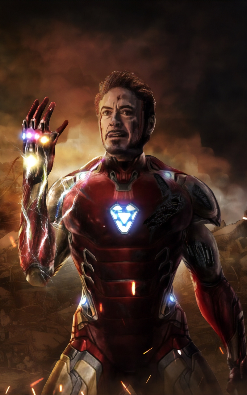 800x1280 Iron  Man  Last Scene in Avengers Endgame  Nexus 7 