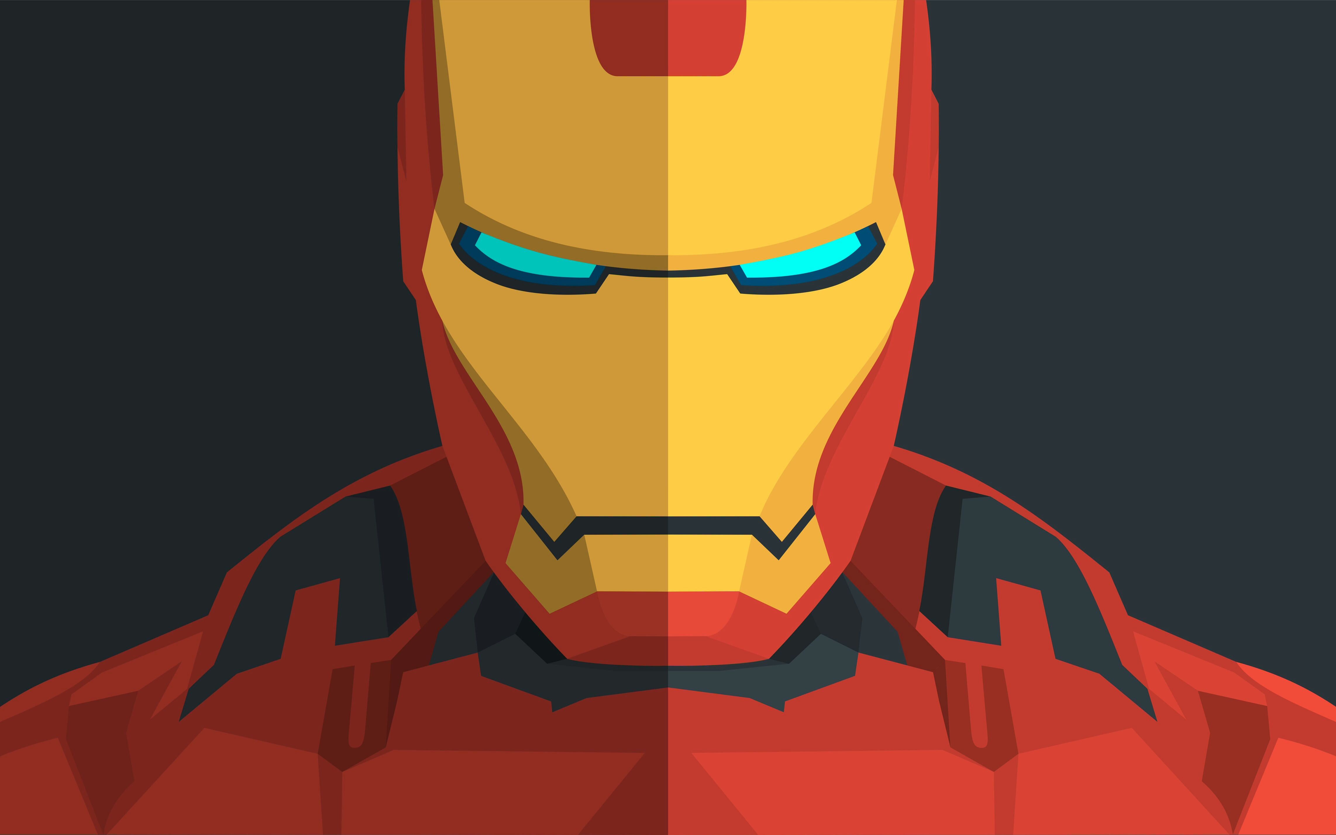 Iron Man Minimal Wallpaper, HD Minimalist 4K Wallpapers, Images, Photos and  Background - Wallpapers Den