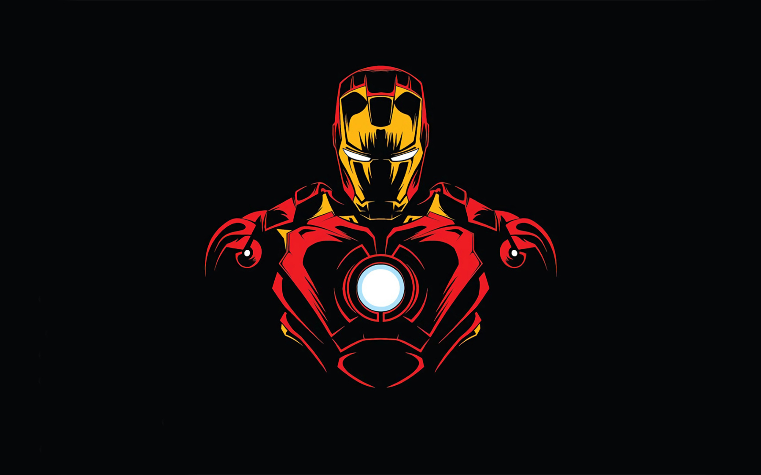 2560x1600 Iron Man Minimalist 2560x1600 Resolution Wallpaper Hd Superheroes 4k Wallpapers Images Photos And Background