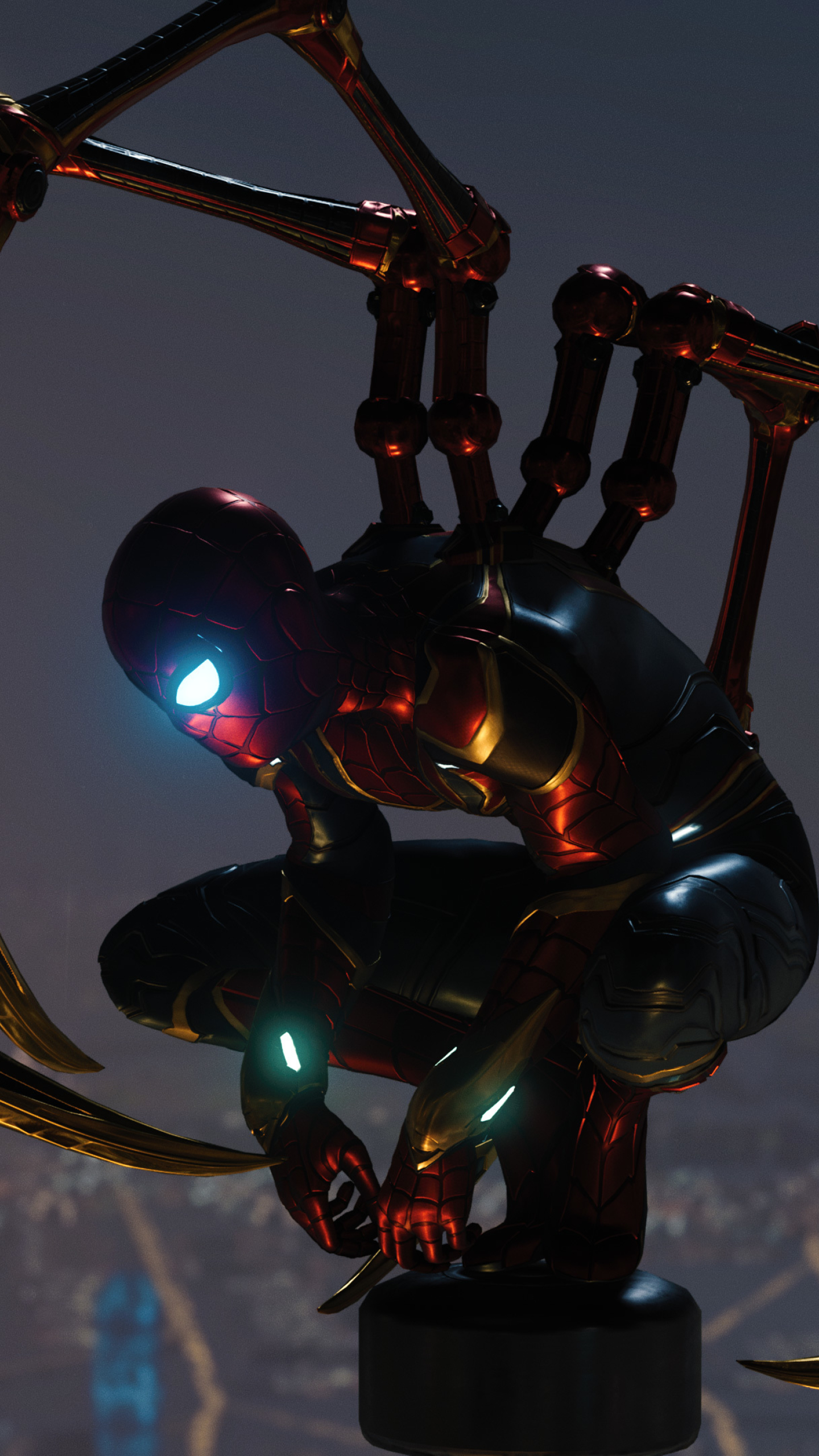 1440x2560 Iron Spider in Spider-Man PS4 Samsung Galaxy S6 ...