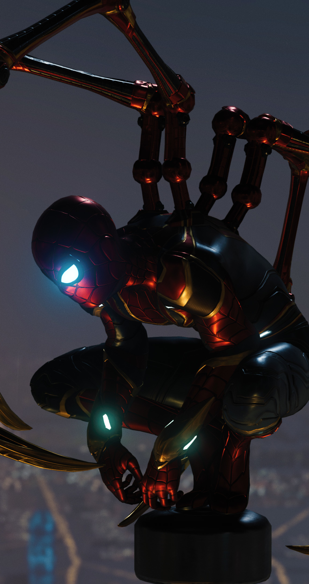 1082x2042 Resolution Iron Spider in Spider-Man PS4 1082x2042 Resolution ...