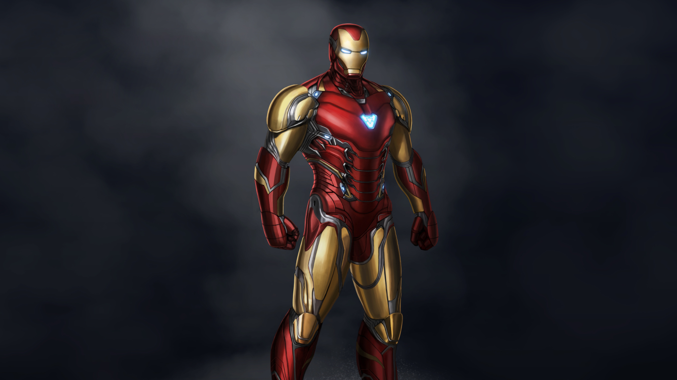 1366x768 Resolution Ironman Avengers Endgame Suit Mark 85 1366x768