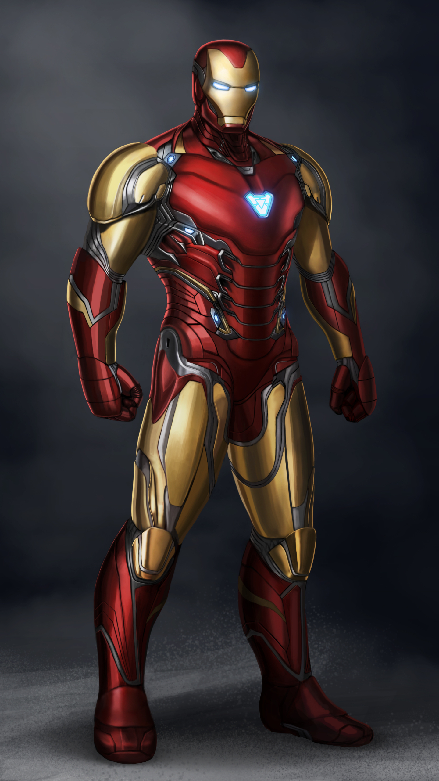 1440x2560 Resolution Ironman Avengers Endgame Suit Mark 85 Samsung ...