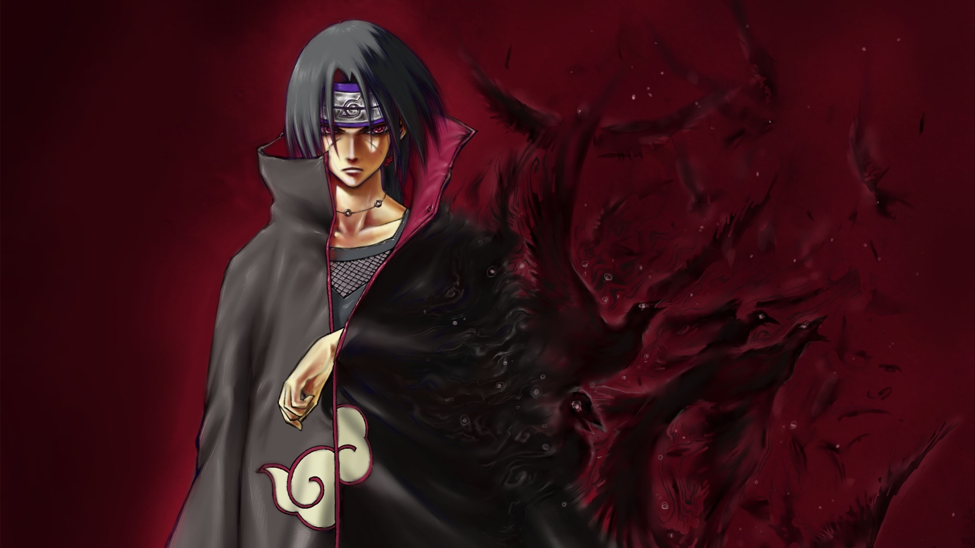 1920x1080 Itachi Uchiha Anime 1080p Laptop Full Hd Wallpaper Hd Anime 4k Wallpapers Images Photos And Background Wallpapers Den