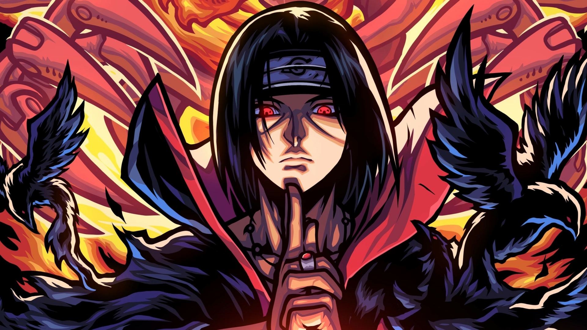 1920x1080 Itachi Uchiha Cool Digital Art Naruto HD 1080P Laptop Full HD  Wallpaper, HD Anime 4K Wallpapers, Images, Photos and Background -  Wallpapers Den