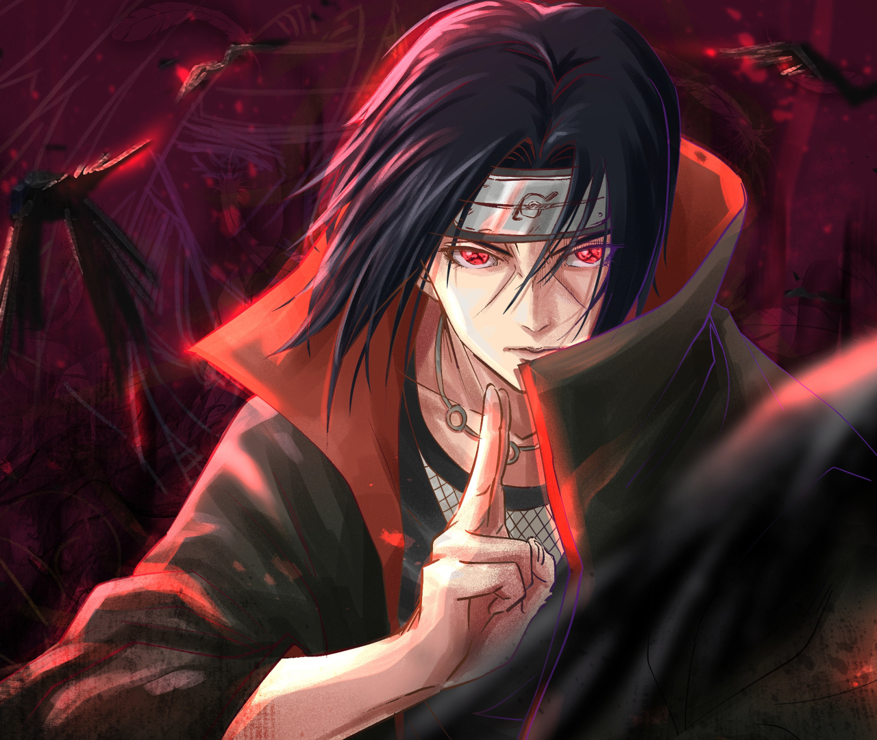 1280x1080 Resolution Itachi Uchiha HD Naruto Art 1280x1080 Resolution