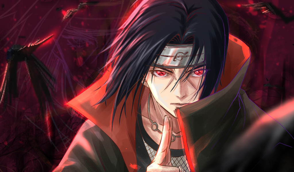 1024x600 Itachi Uchiha HD Naruto Art 1024x600 Resolution Wallpaper, HD  Anime 4K Wallpapers, Images, Photos and Background - Wallpapers Den