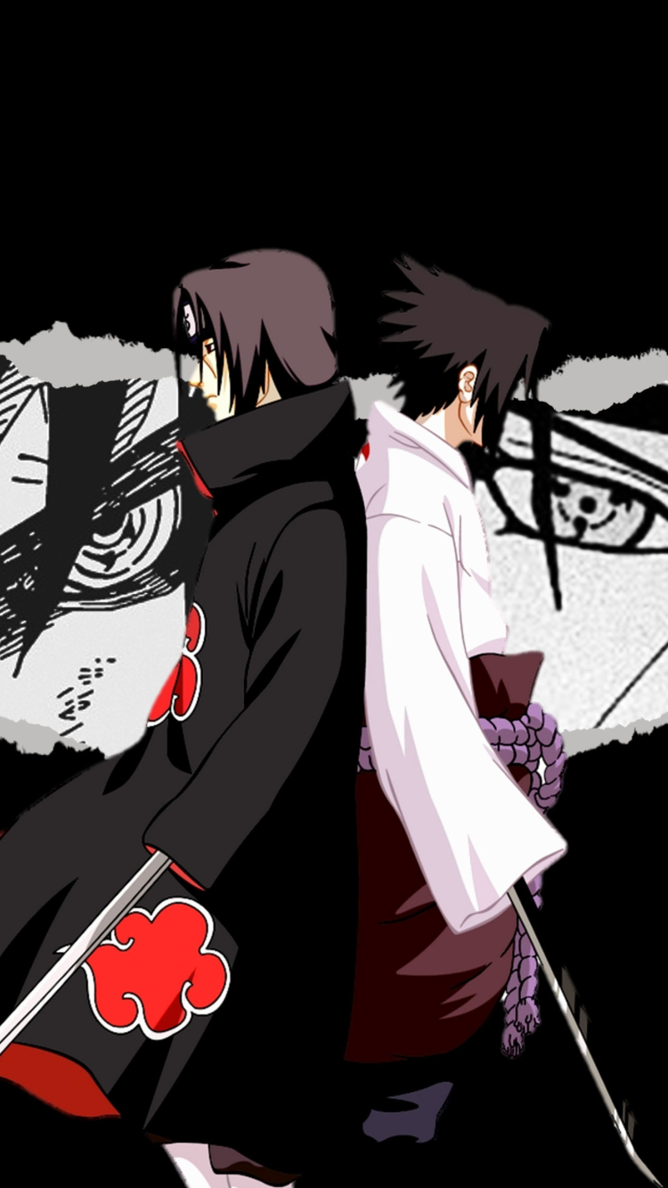 750x1334 Itachi vs Sasuke 4K Naruto iPhone 6, iPhone 6S, iPhone 7  Wallpaper, HD Anime 4K Wallpapers, Images, Photos and Background -  Wallpapers Den