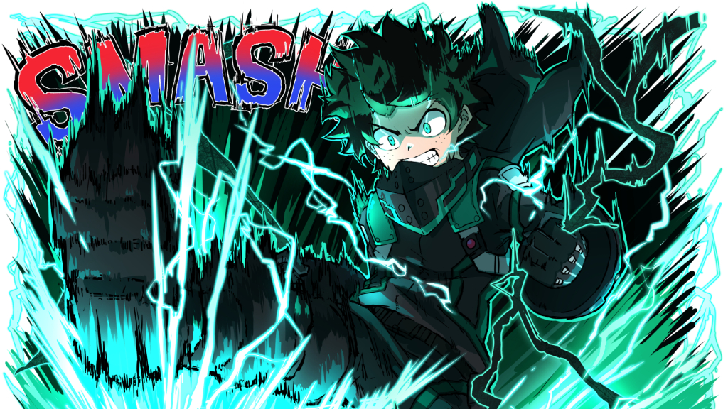 1024x576 Resolution Izuku Midoriya HD My Hero Academia Cartoon Art ...