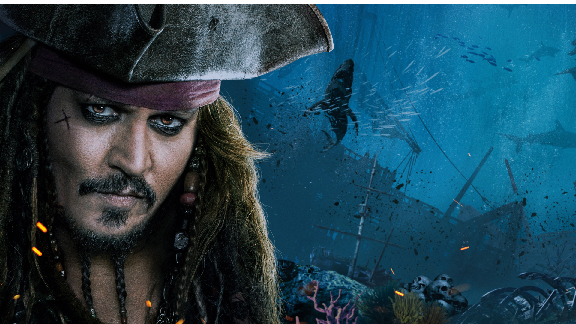 SIGNOOGLE Caption Jack Sparrow Poster Johnny Depp Pirates Of The Caribbean  Wall Quotes Movie Actor Wallpaper For Living Kids Study Bedroom Home Room  16 x 12 Inches : Amazon.in: Home & Kitchen