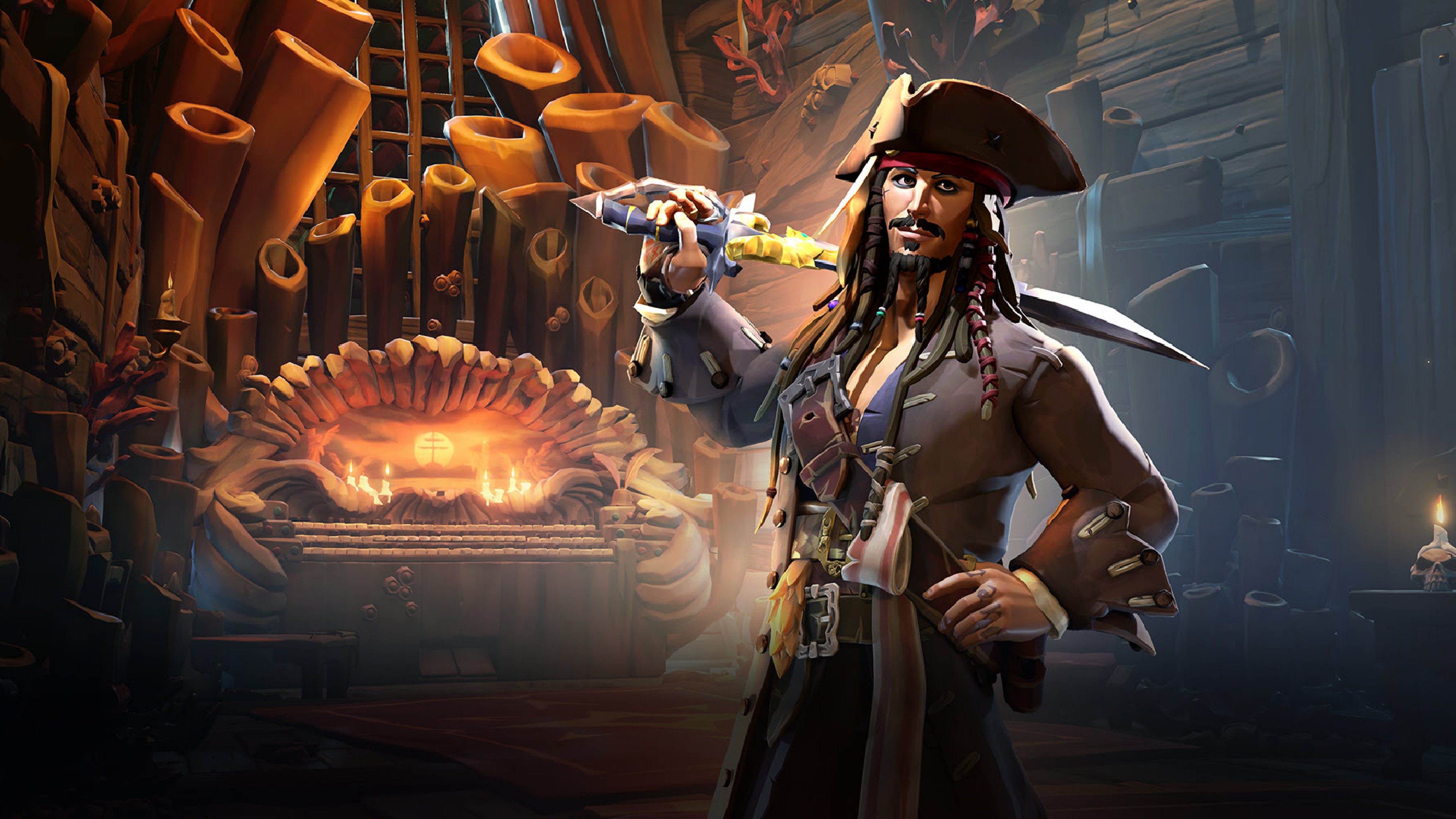 3840x2160 Jack Sparrow Sea of Thieves 4K Wallpaper, HD Games 4K Wallpapers,  Images, Photos and Background - Wallpapers Den