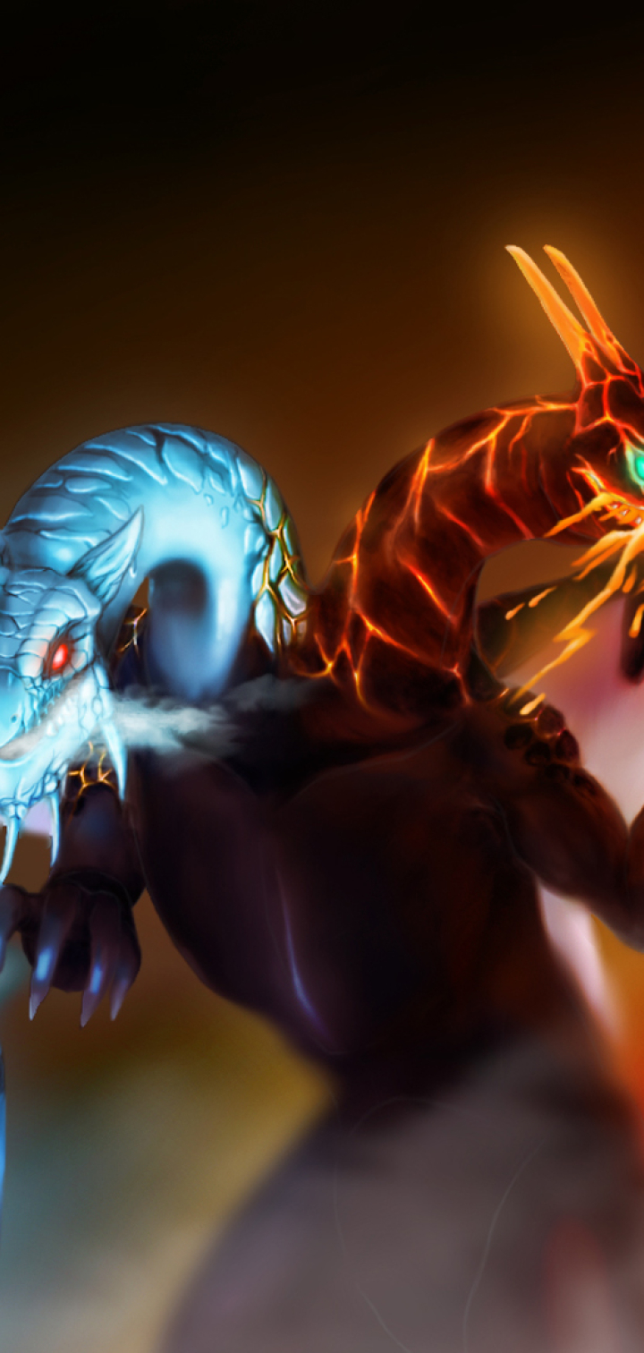 720x1512 Jakiro Twin Head Dragon Dota 2 720x1512