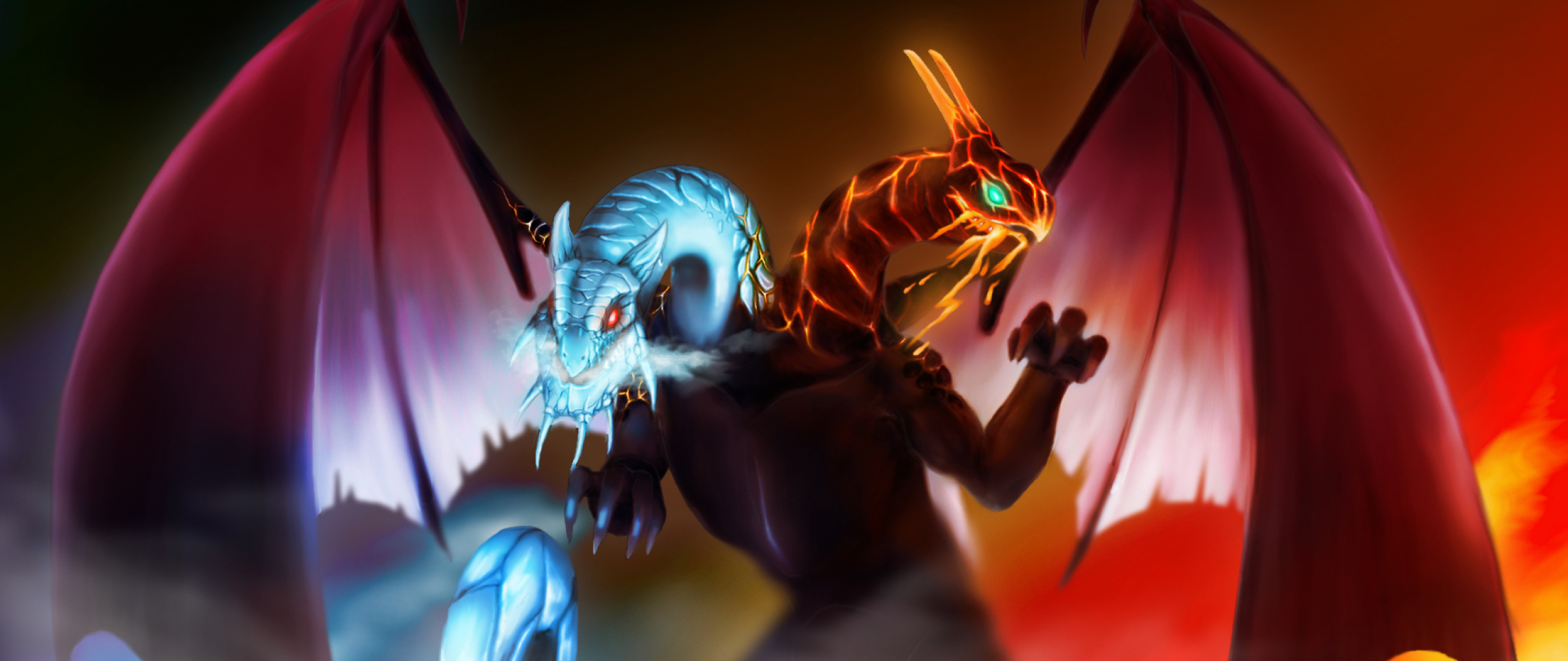 2560x1080 Jakiro Twin Head Dragon Dota 2 2560x1080 Resolution Wallpaper Hd Games 4k Wallpapers Images Photos And Background Wallpapers Den