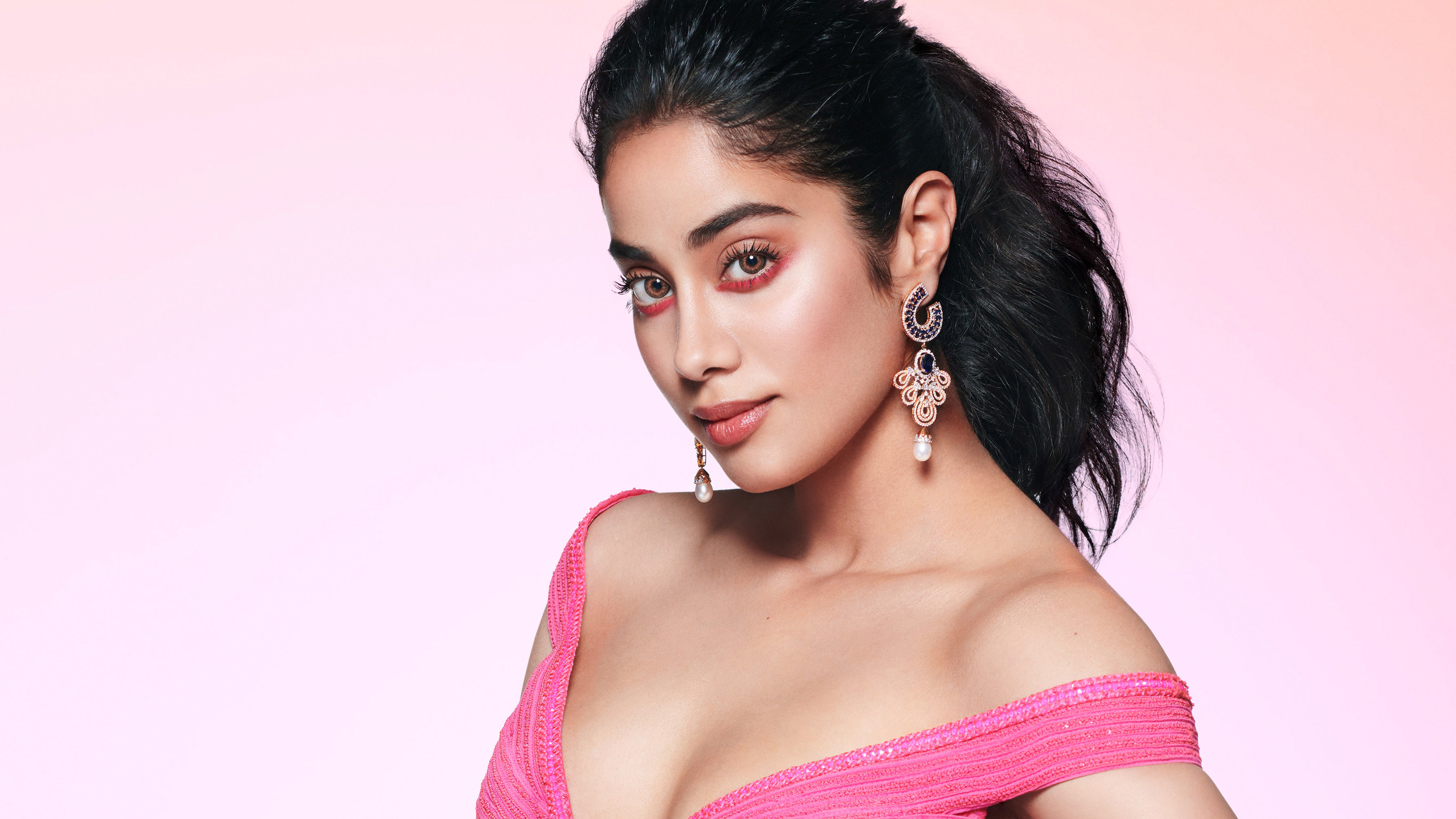 7680x4320 Janhvi Kapoor 8K Wallpaper, HD Indian