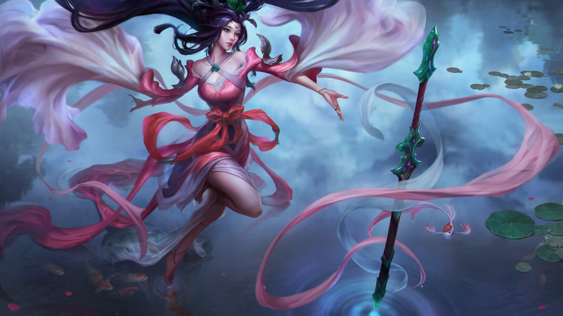 1920x1080 Resolution Janna League Of Legends 1080p Laptop Full Hd Wallpaper Wallpapers Den 5667