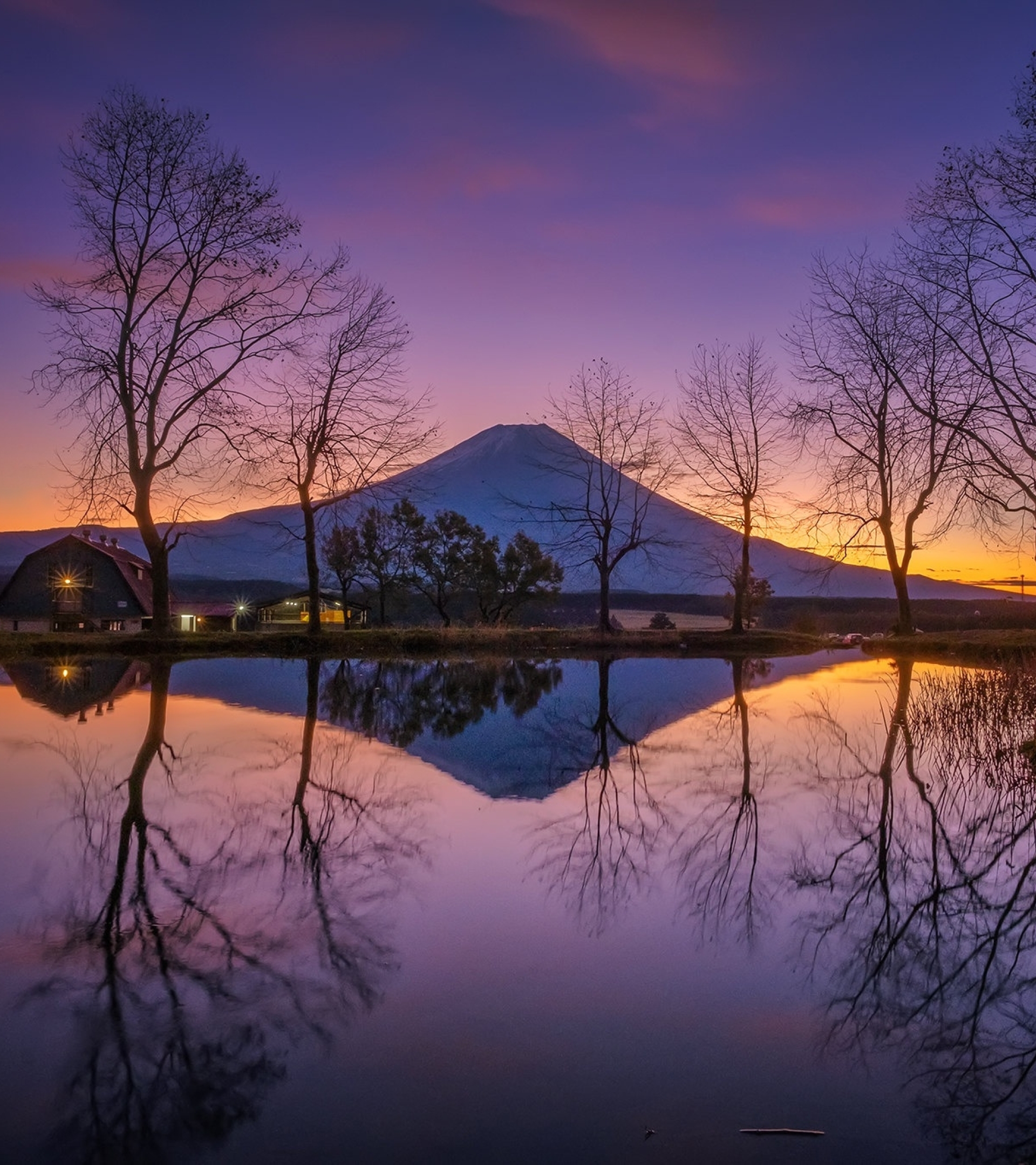 1920x2160 Japan Lake House 1920x2160 Resolution Wallpaper Hd Nature 4k