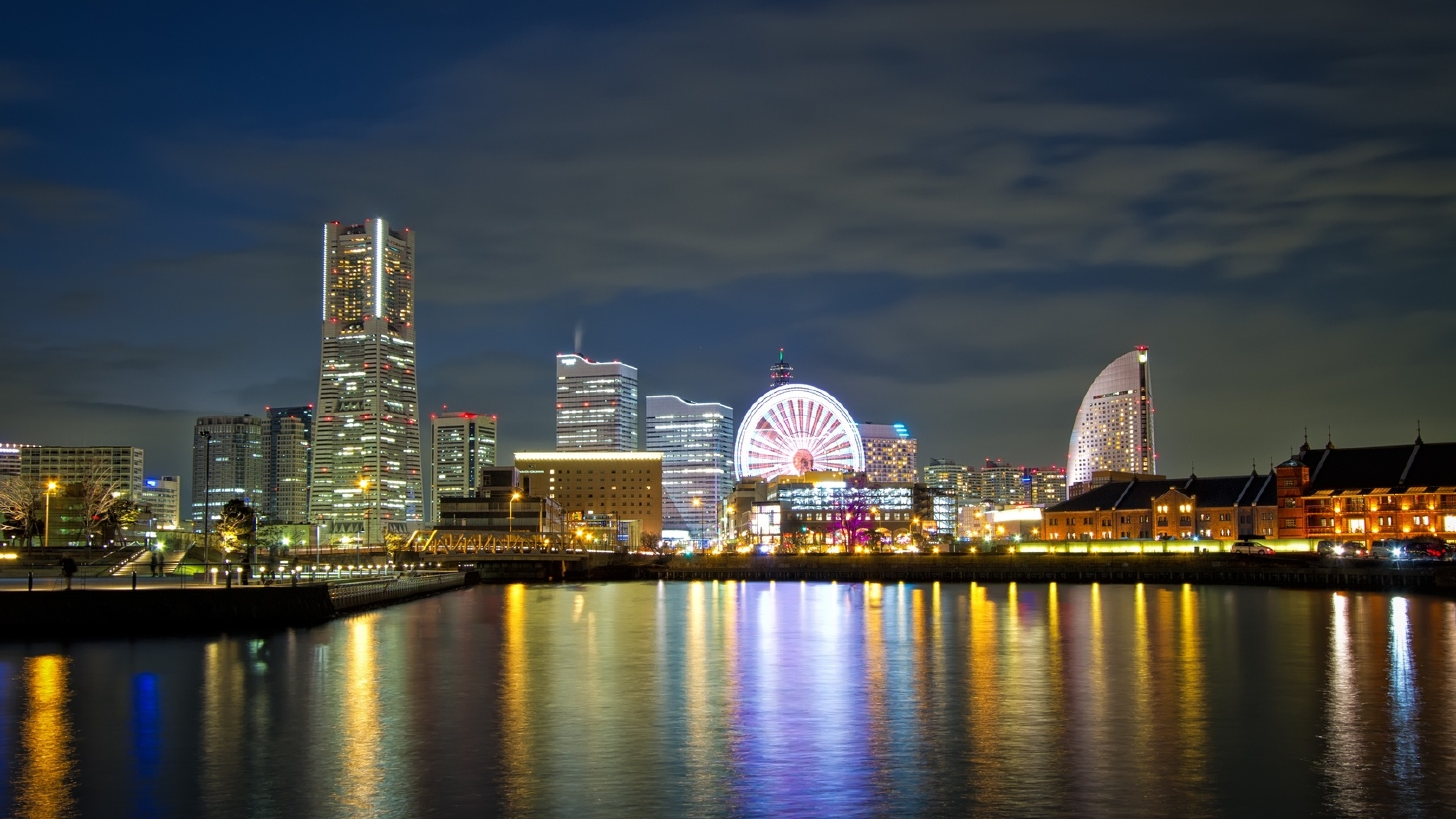 Japan city. Йокогама Япония. Йокогама город в Японии. Япония Сити Йокогама ночью. Набережная Йокогамы.