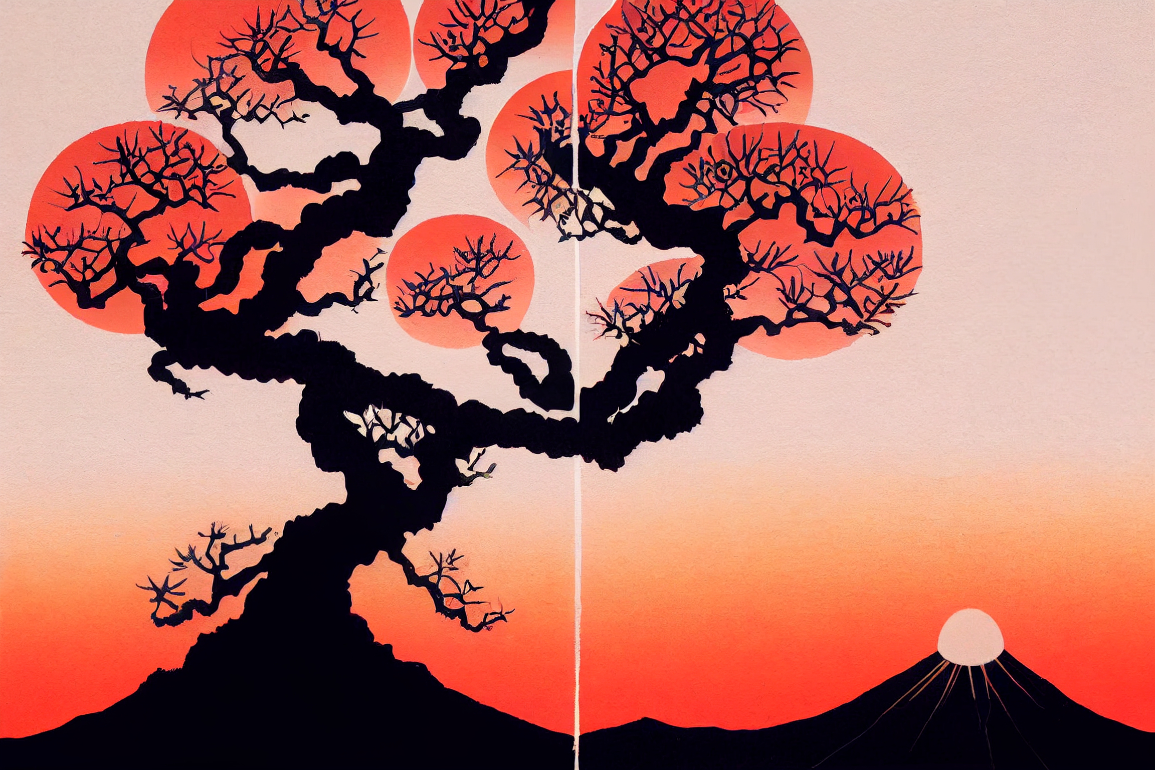 Fantasy Oriental Japan Landscape Mountain HD wallpaper   Wallpaperbetter