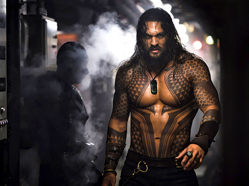 Jason Momoa Aquaman 2018 Movie, Full HD 2K Wallpaper