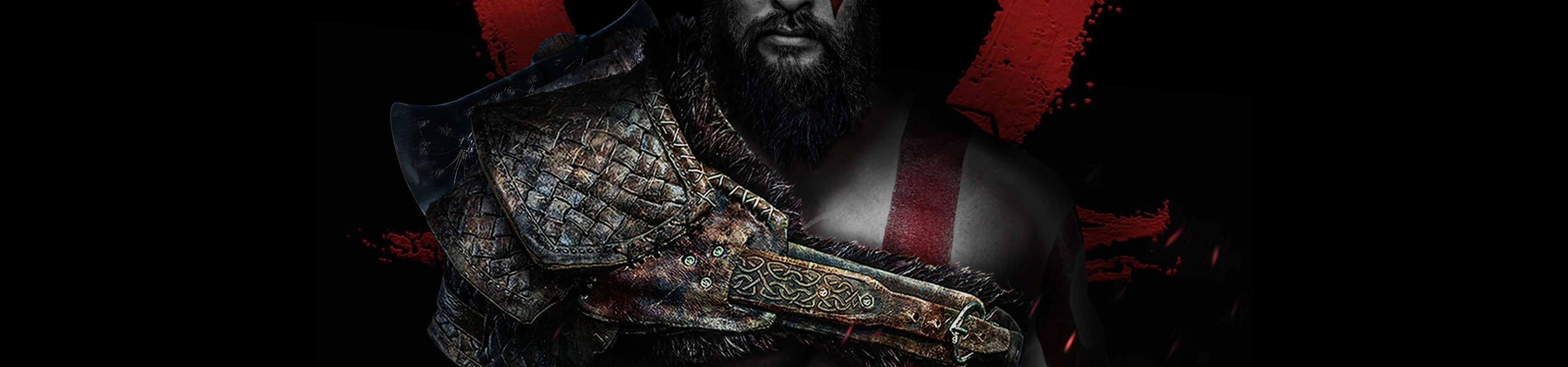 5120x1200 Resolution Jason Momoa as Kratos 5120x1200 Resolution ...