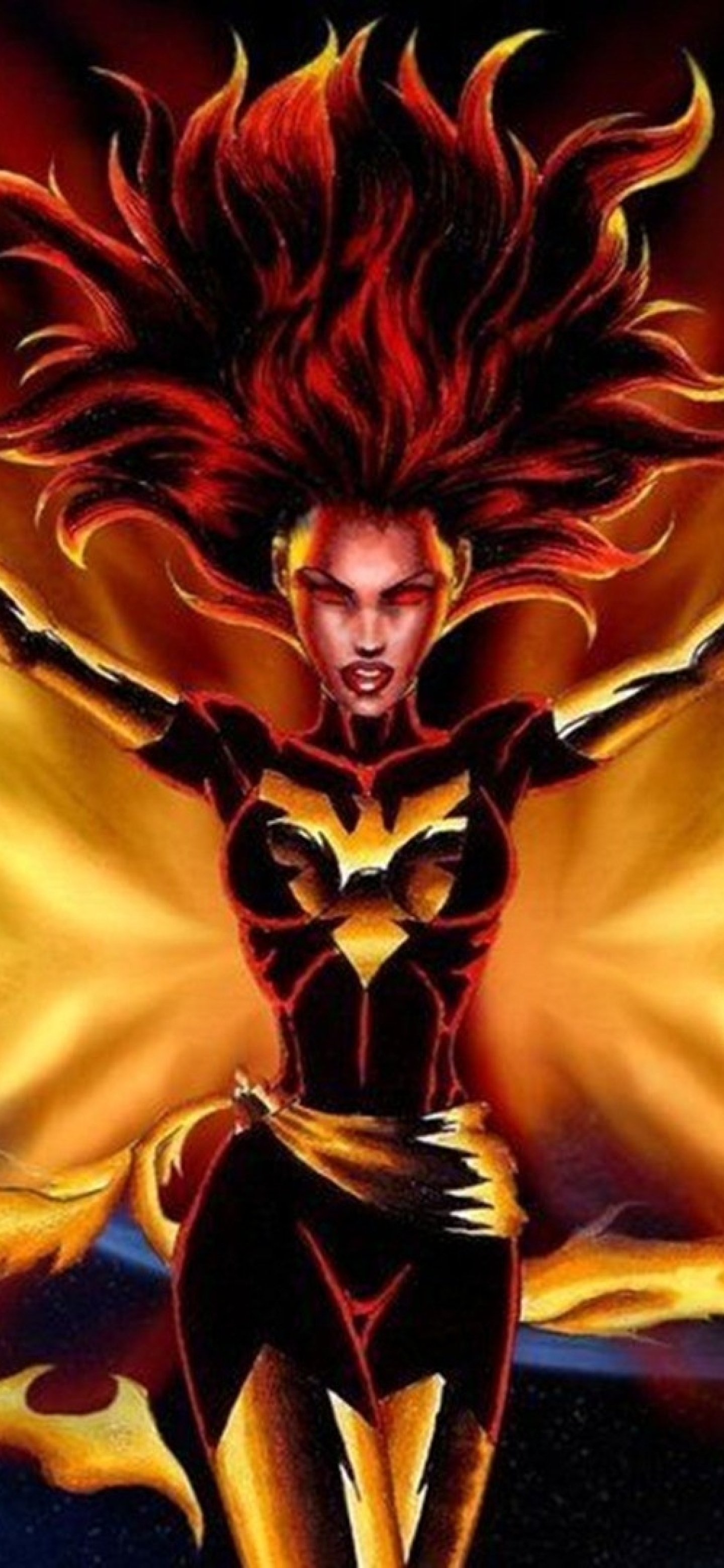 1440x3120 Jean Gray In Dark Phoenix Comic 1440x3120 ...