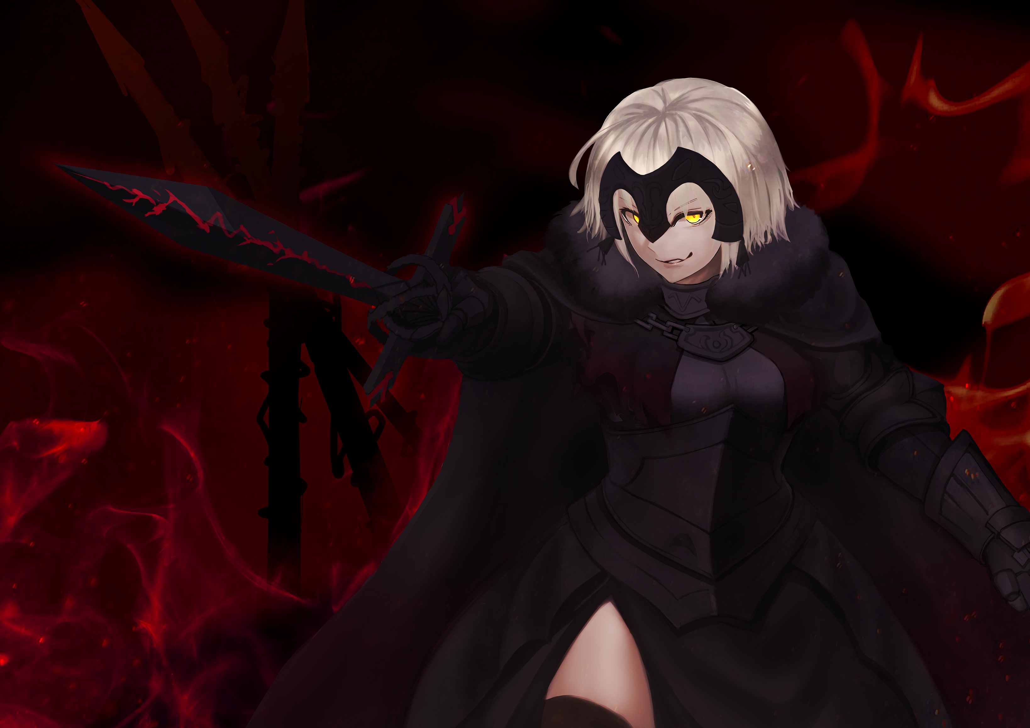 Jeanne D Arc Alter Avenger Fate Grand Order Wallpaper Hd Anime 4k Wallpapers Images Photos And Background