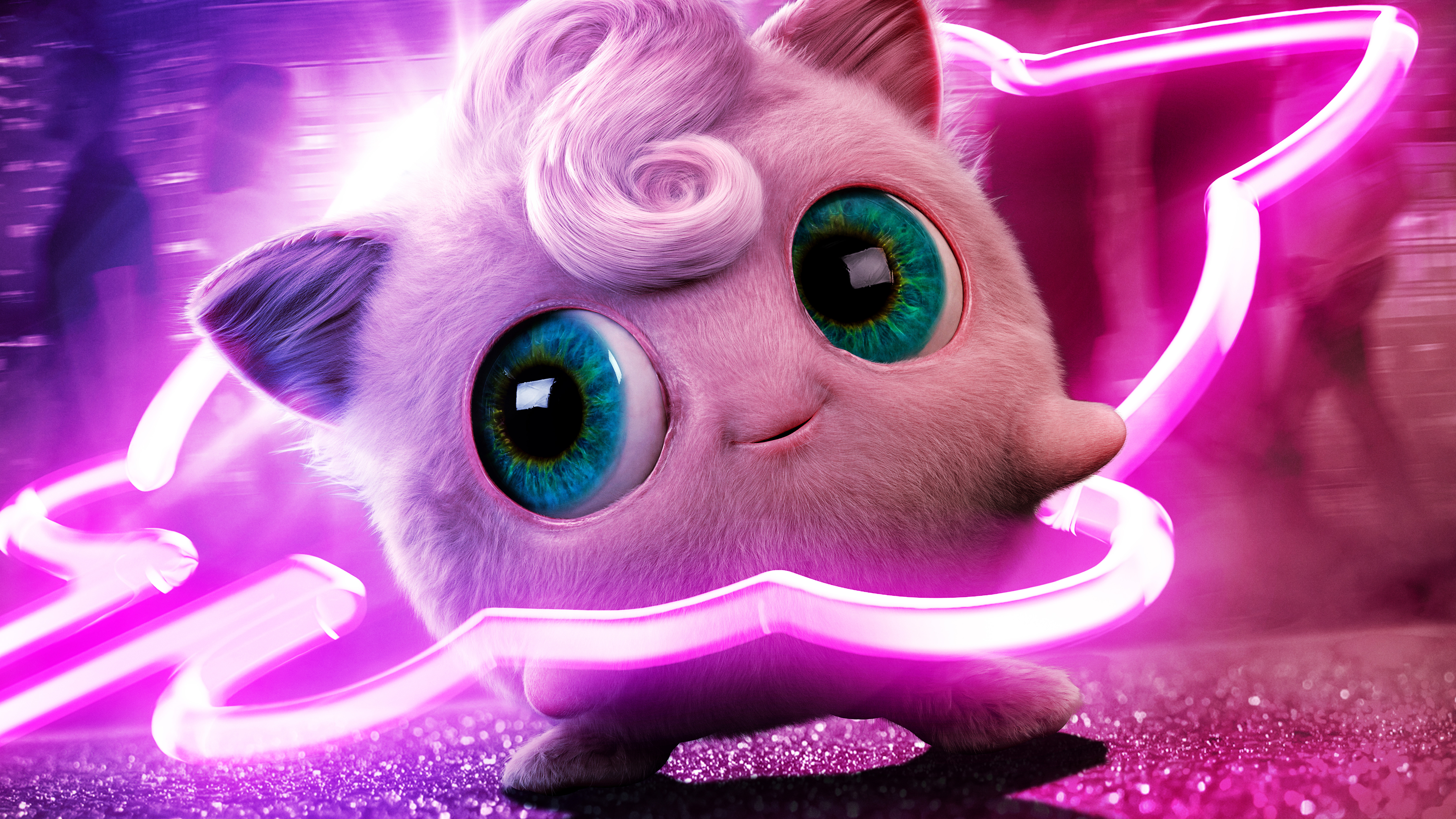 Jigglypuff Pokemon in Detective Pikachu Wallpaper, HD Movies 4K Wallpapers,  Images, Photos and Background - Wallpapers Den