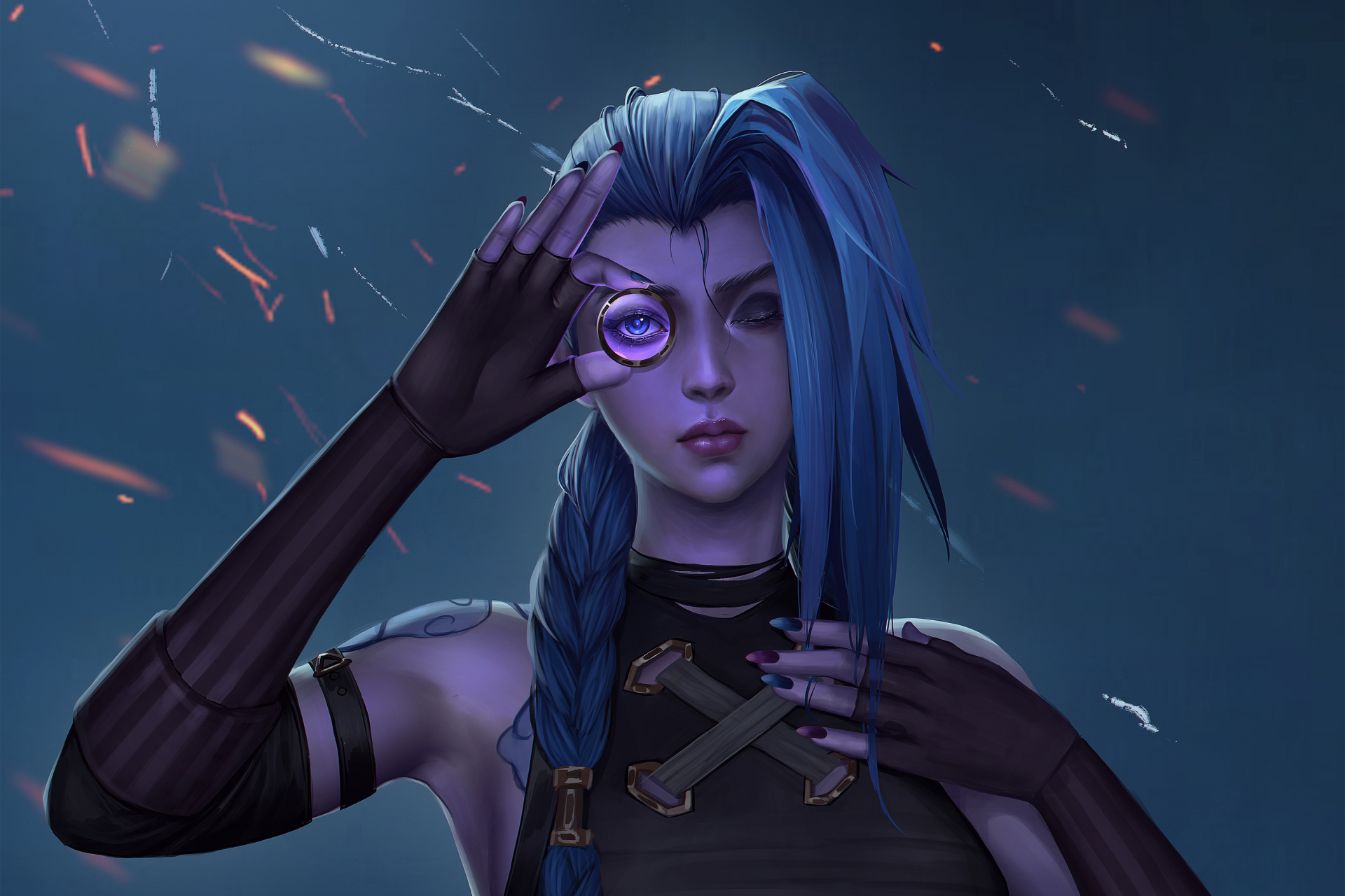 1920x1280 Jinx Cool League Of Legends Arcane Art 1920x1280 Resolution ...