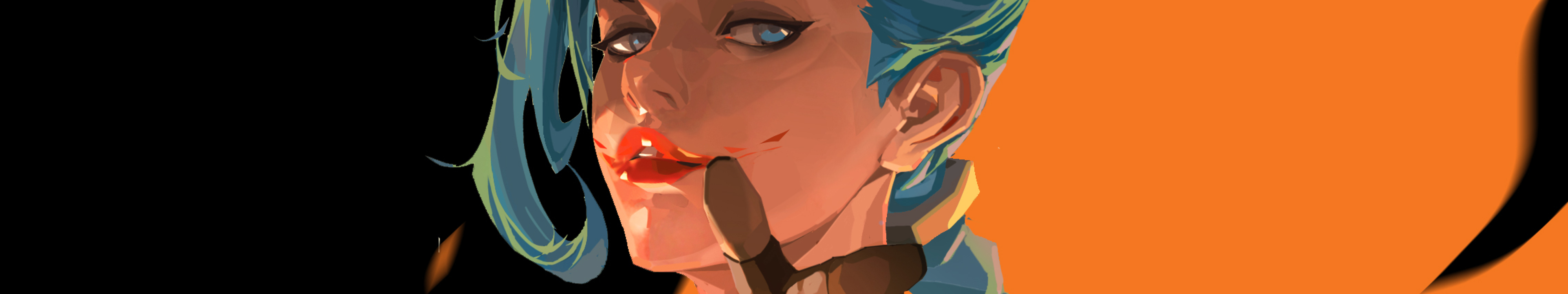 7680x1440 Jinx Digital Art League Of Legends 7680x1440 Resolution