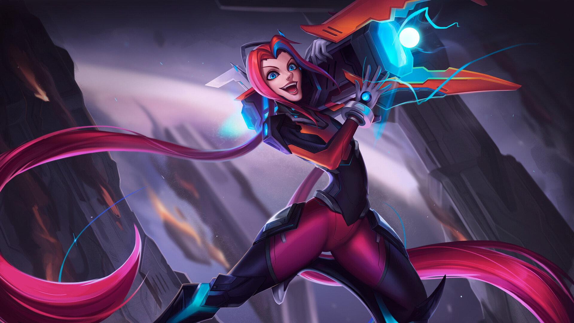 1920x1080 Jinx Game League Of Legends 1080P Laptop Full HD Wallpaper