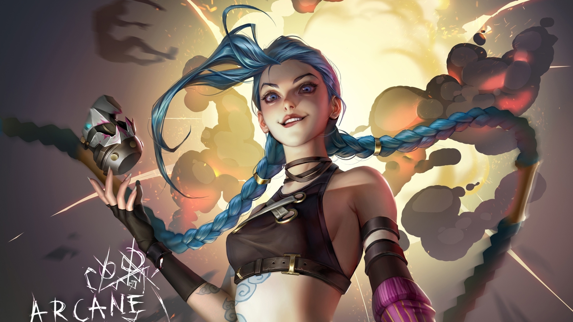 1920x1080 Jinx HD League Of Legends 1080P Laptop Full HD Wallpaper, HD TV  Series 4K Wallpapers, Images, Photos and Background - Wallpapers Den
