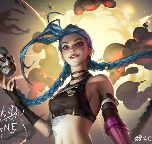 580x550 Jinx Hd League Of Legends 580x550 Resolution Wallpaper Hd Tv Series 4k Wallpapers 