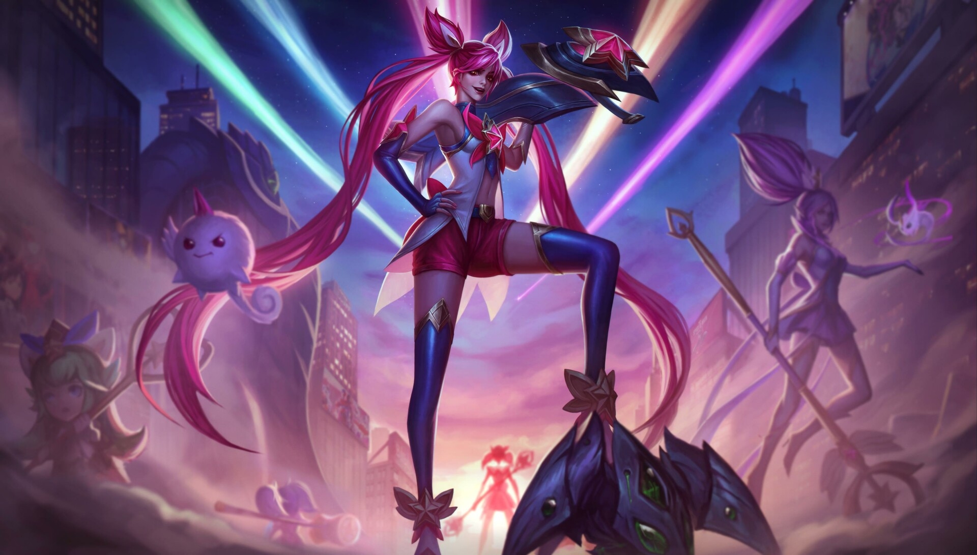 Jinx LoL Game Wallpaper, HD Games 4K Wallpapers, Images, Photos and