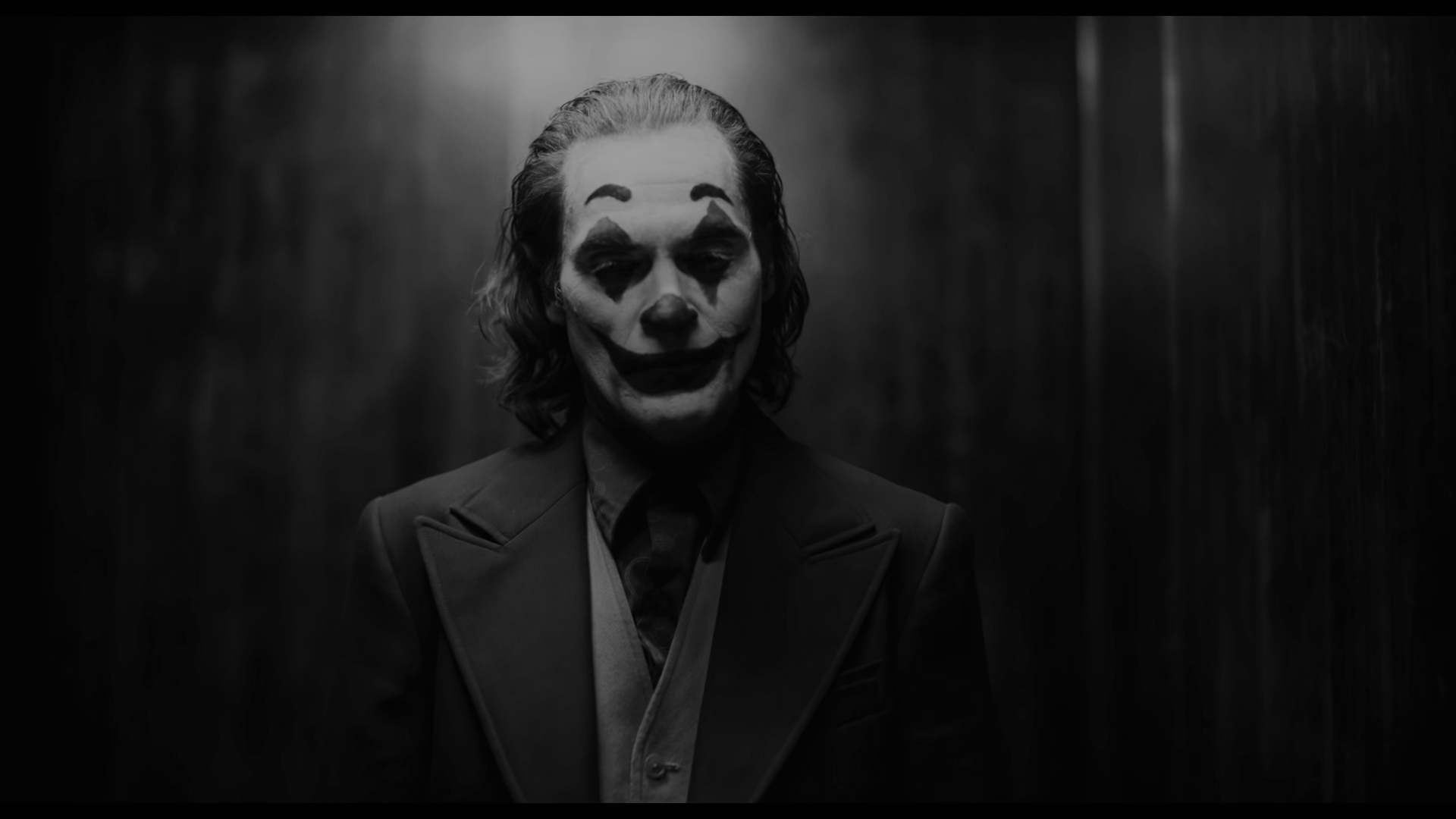 Joaquin Phoenix As Joker  Monochrome Wallpaper  HD Movies 