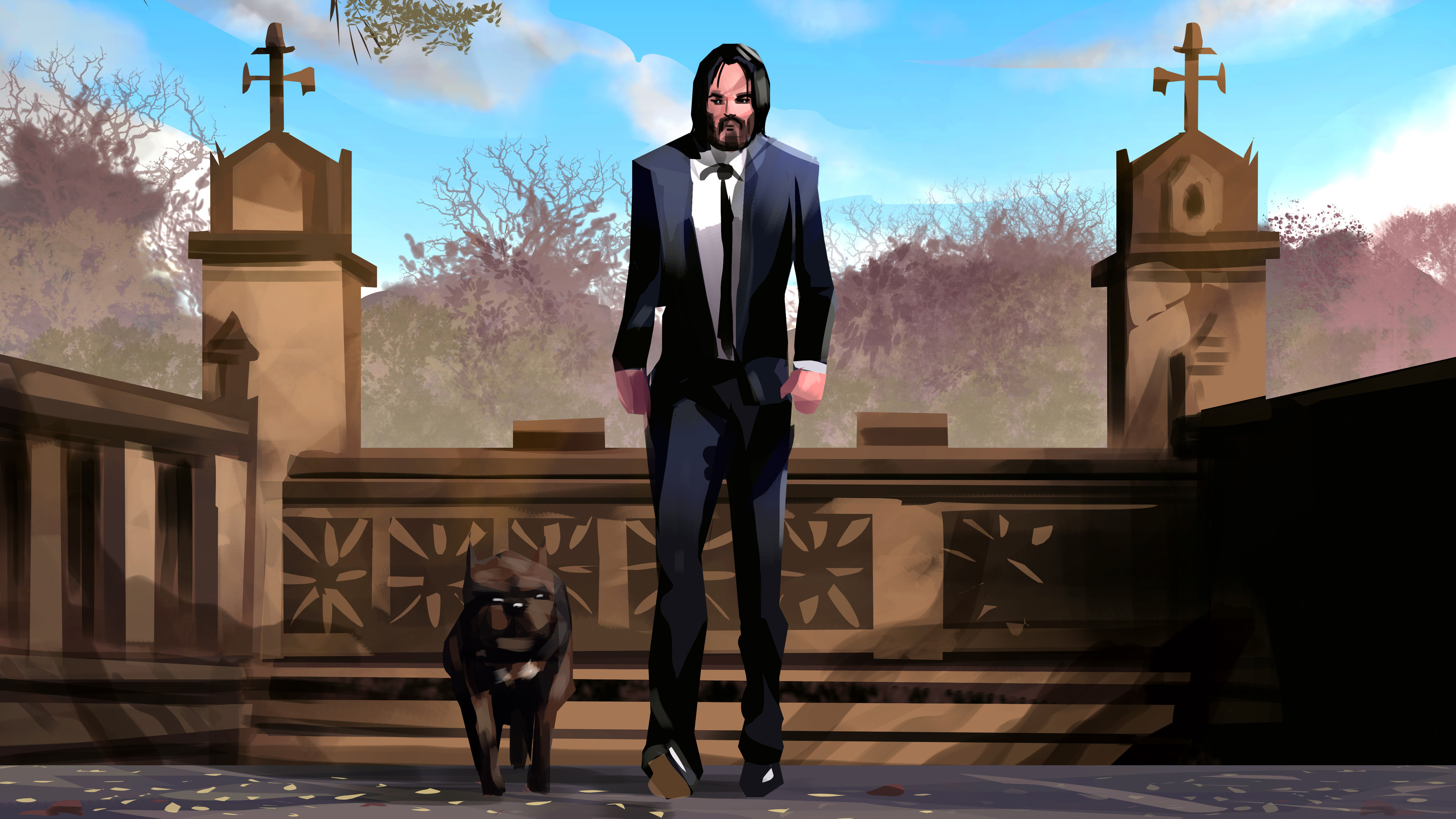 What if...John Wick was an anime? : r/midjourney