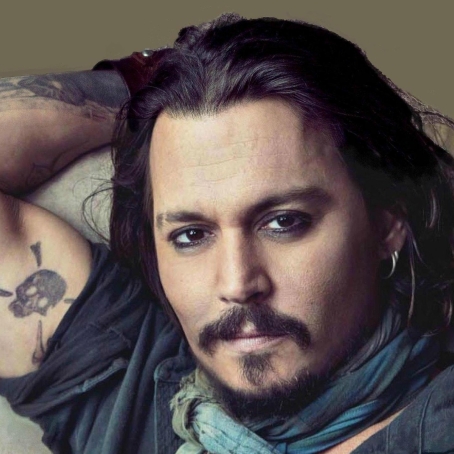 454x454 Johnny Depp New Look 454x454 Resolution Wallpaper, HD ...