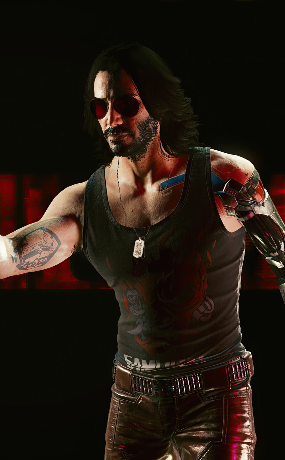 950x1534 Johnny Silverhand Cyberpunk 2077 Photomode 950x1534 Resolution