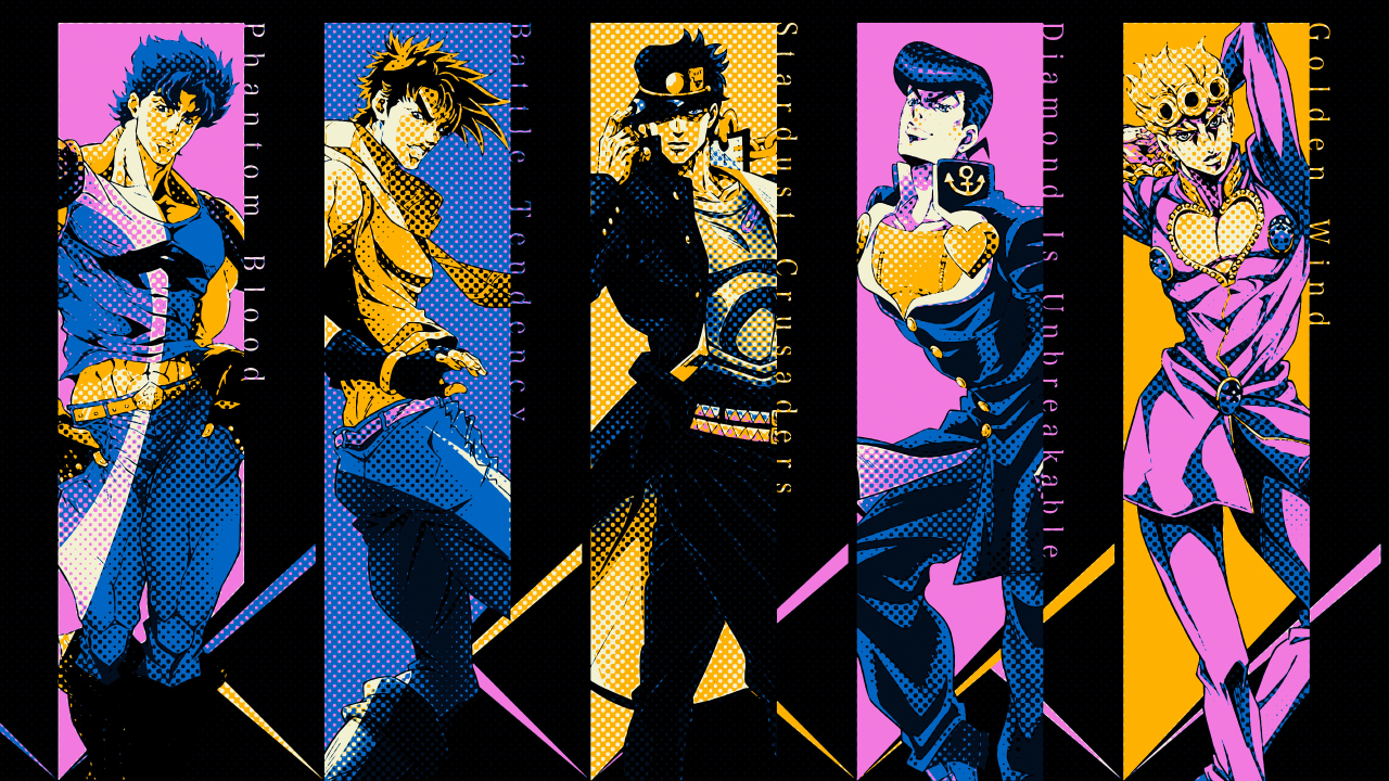 1280x720 Jojo's Bizarre Adventure All Characters 720P Wallpaper, HD Anime  4K Wallpapers, Images, Photos and Background - Wallpapers Den