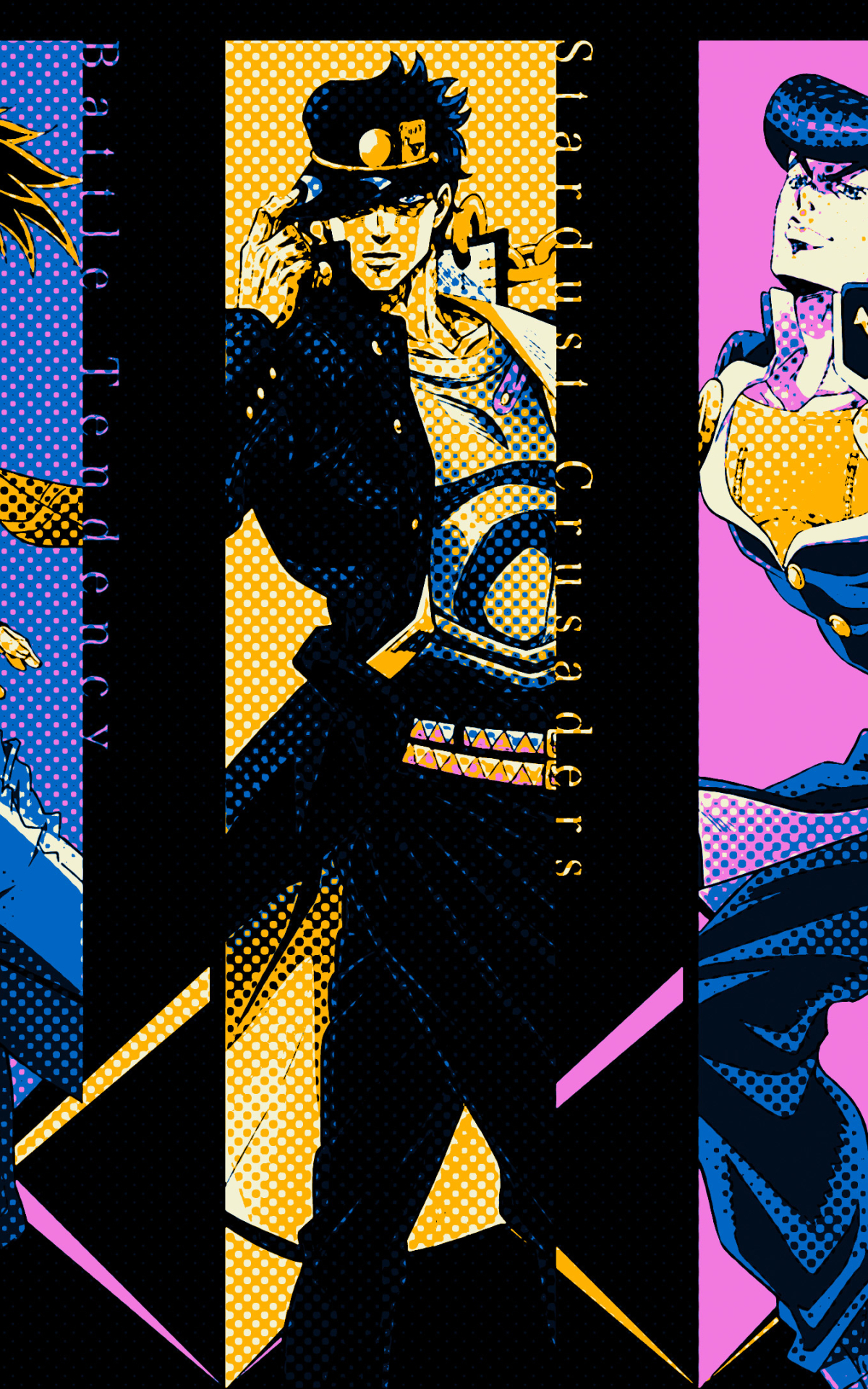 1200x1920 Jojo's Bizarre Adventure All Characters 1200x1920 Resolution