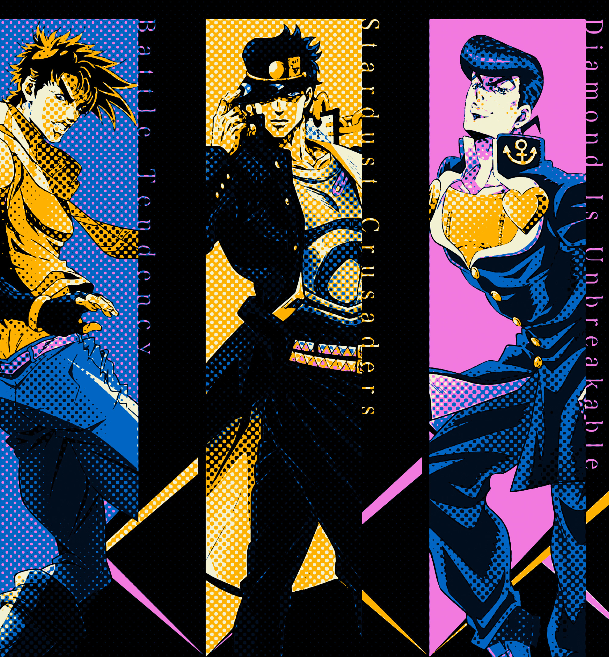 x2250 Jojo S Bizarre Adventure All Characters x2250 Resolution Wallpaper Hd Anime 4k Wallpapers Images Photos And Background Wallpapers Den