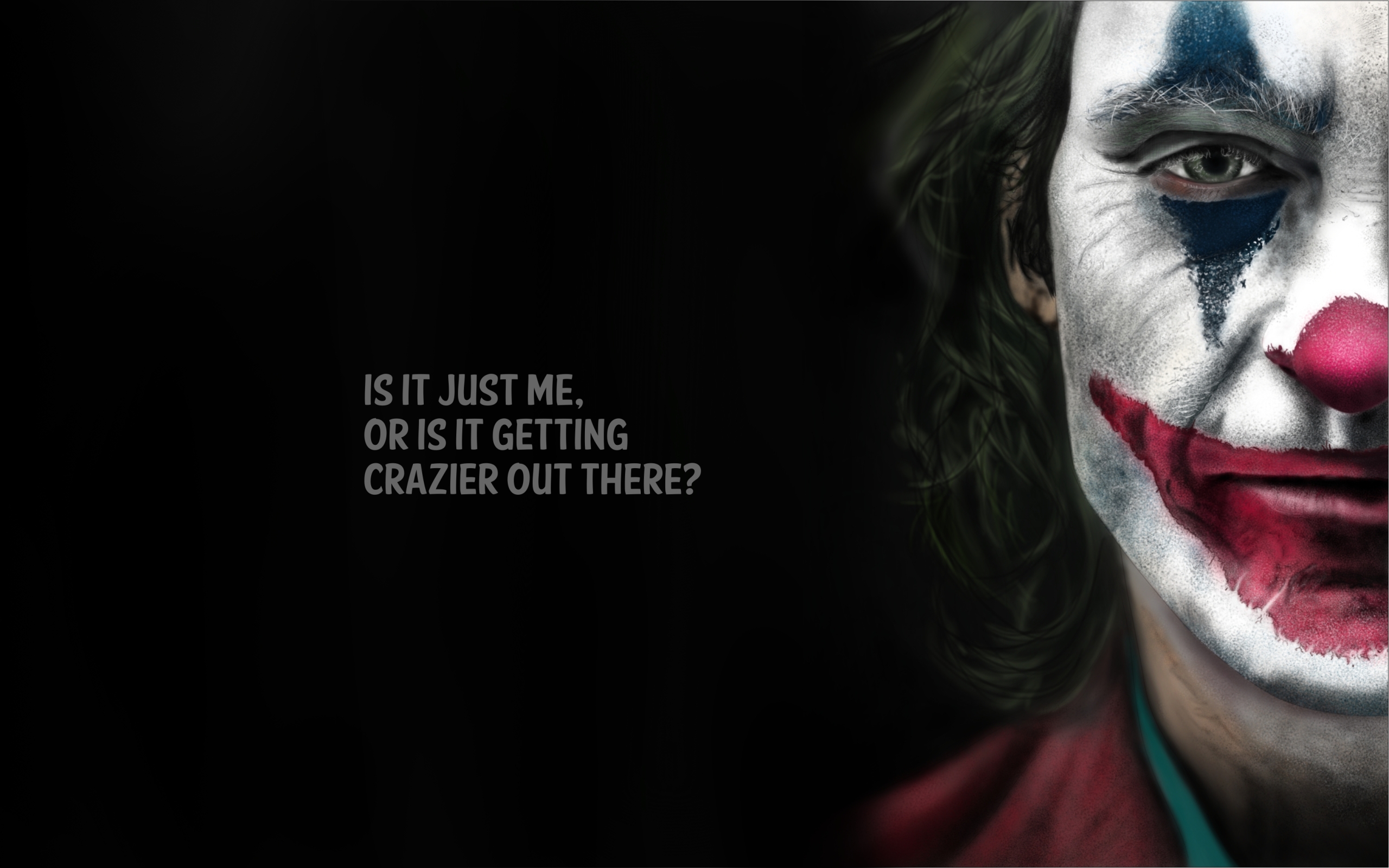 Joker 4K Face Wallpaper