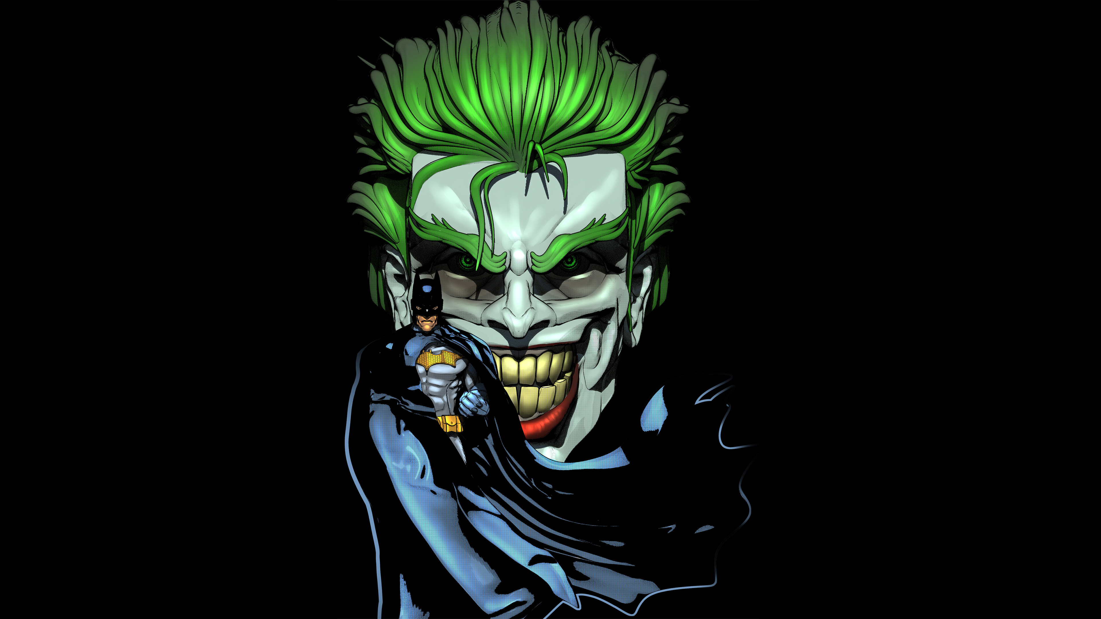 Joker and Batman DC Comic Wallpaper, HD Superheroes 4K Wallpapers, Images,  Photos and Background - Wallpapers Den