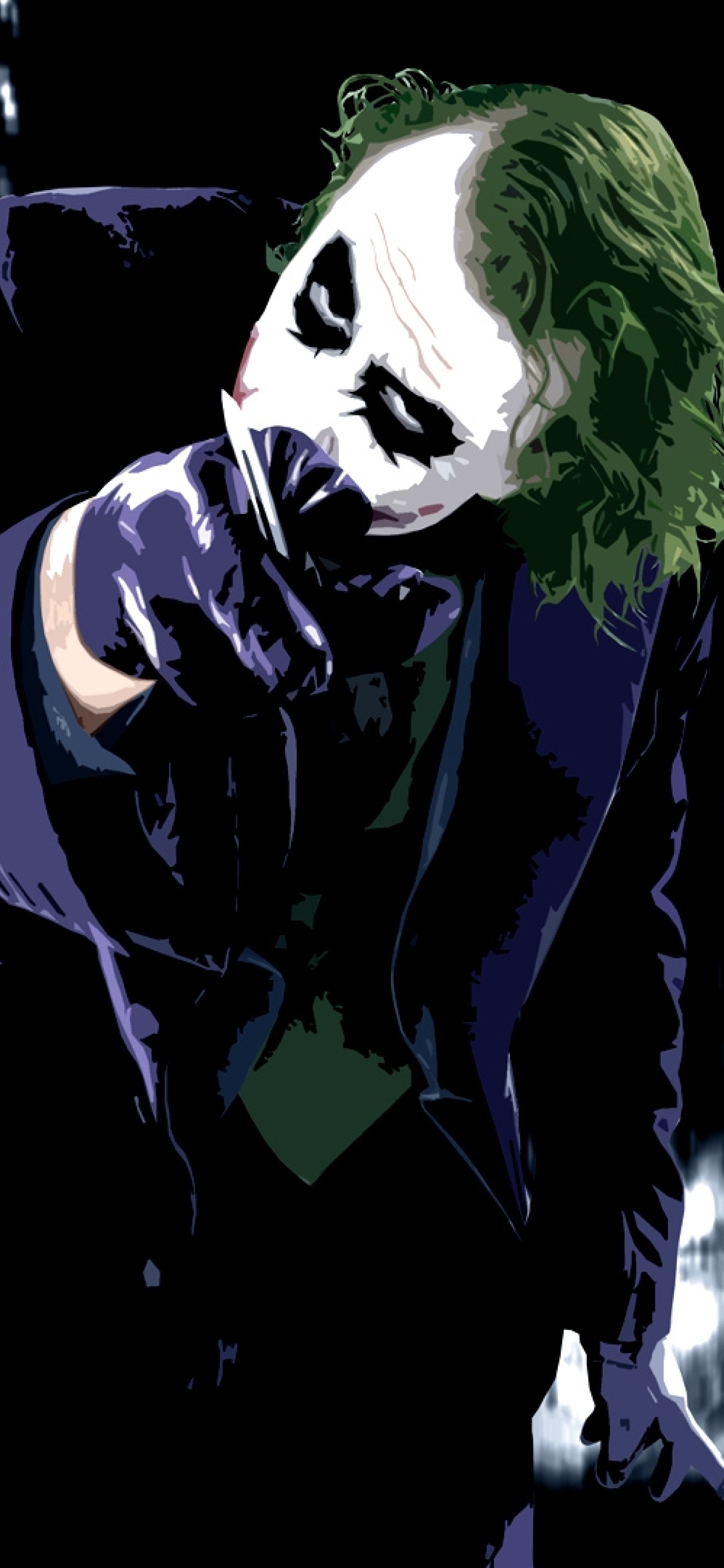 1242x2688 joker, card, vector Iphone XS MAX Wallpaper, HD Vector 4K