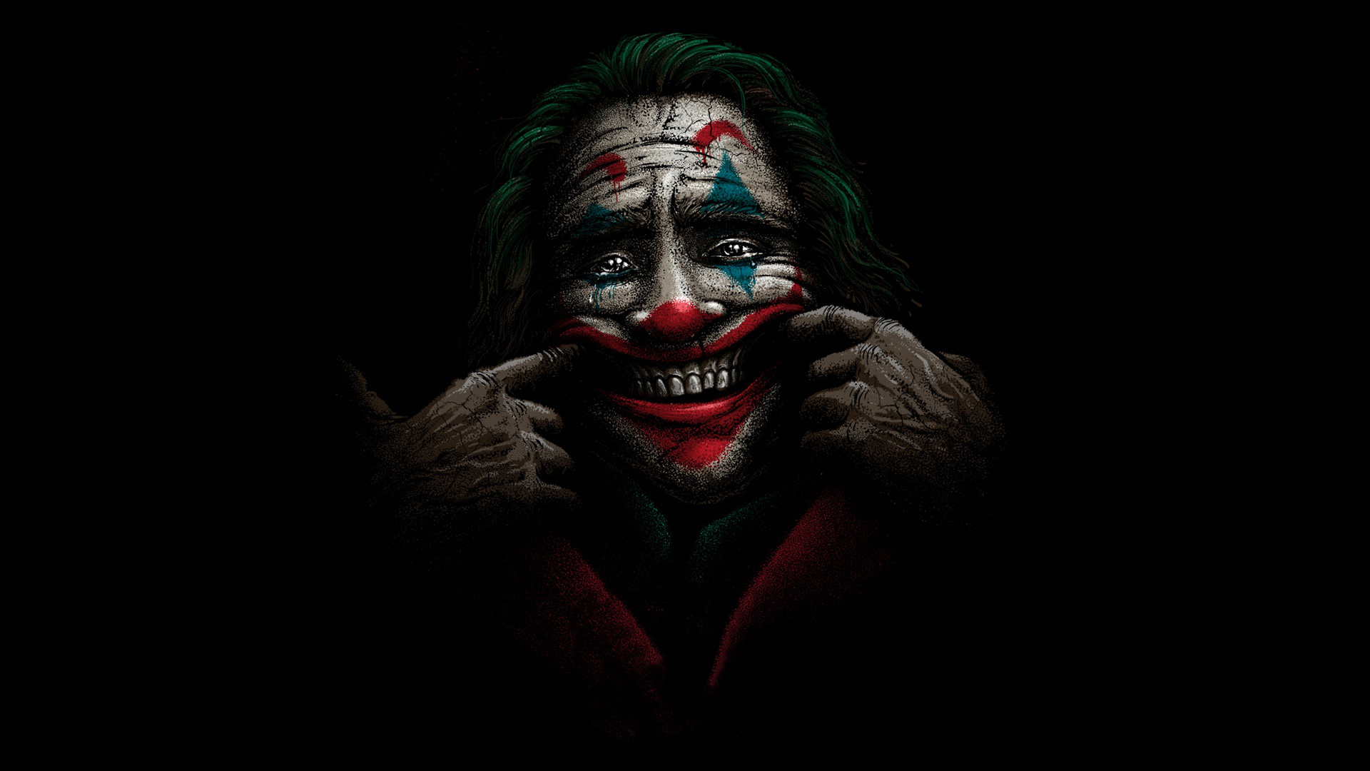1920x1080 Joker Happy Face 1080P Laptop Full HD Wallpaper, HD Superheroes  4K Wallpapers, Images, Photos and Background - Wallpapers Den